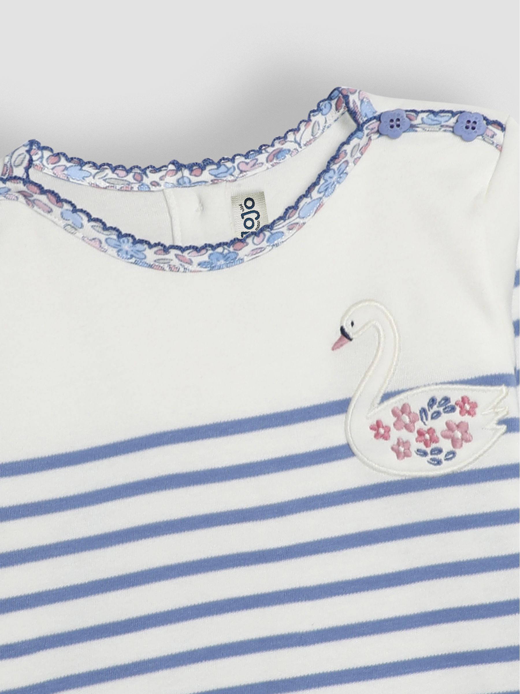 Blue Swan Cotton Long Sleeve Pocket Breton Top - Image 3 of 3