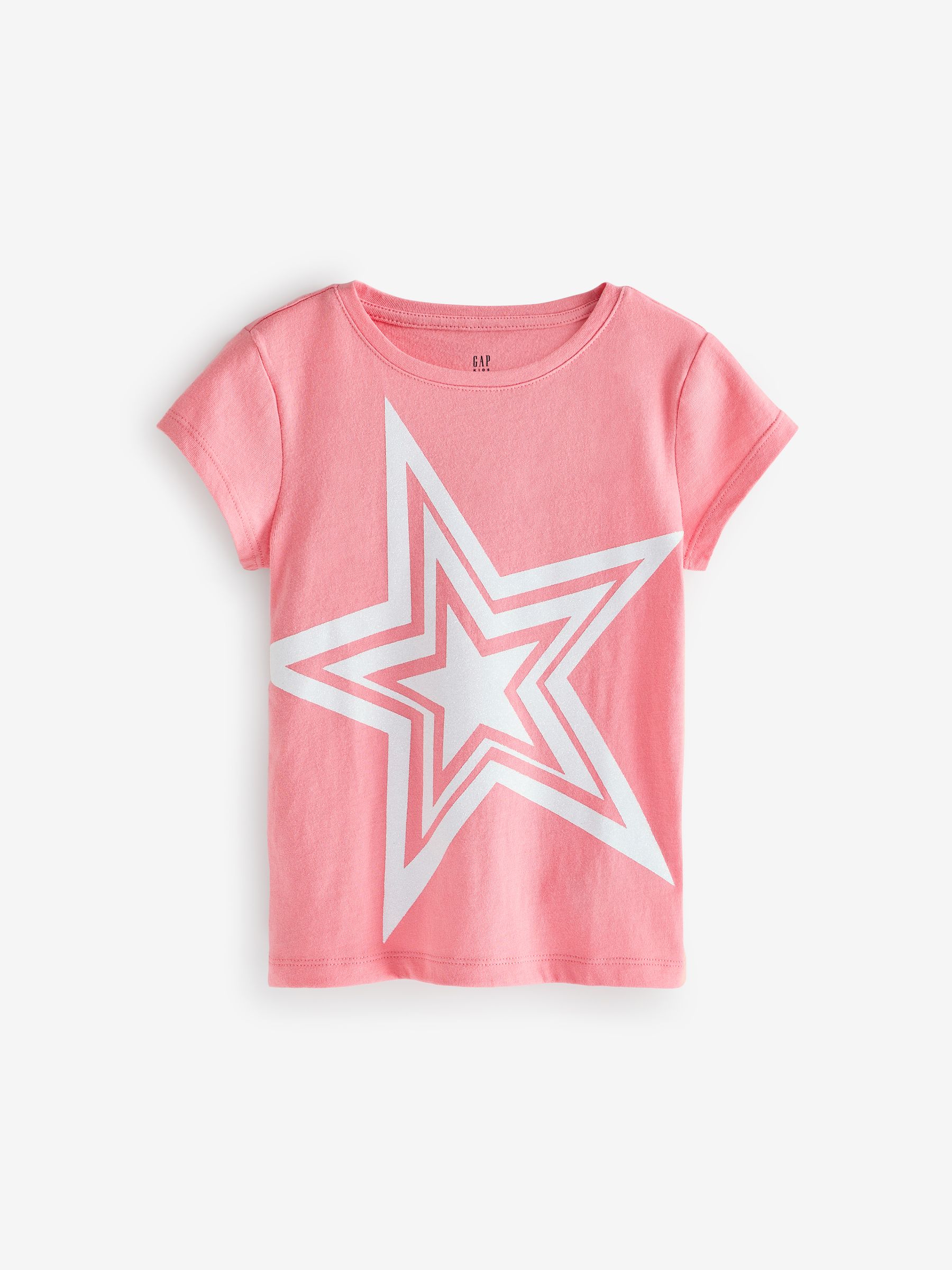 Pink Graphic Short Sleeve Crew Neck T-Shirt (4-13yrs) - Image 1 of 3