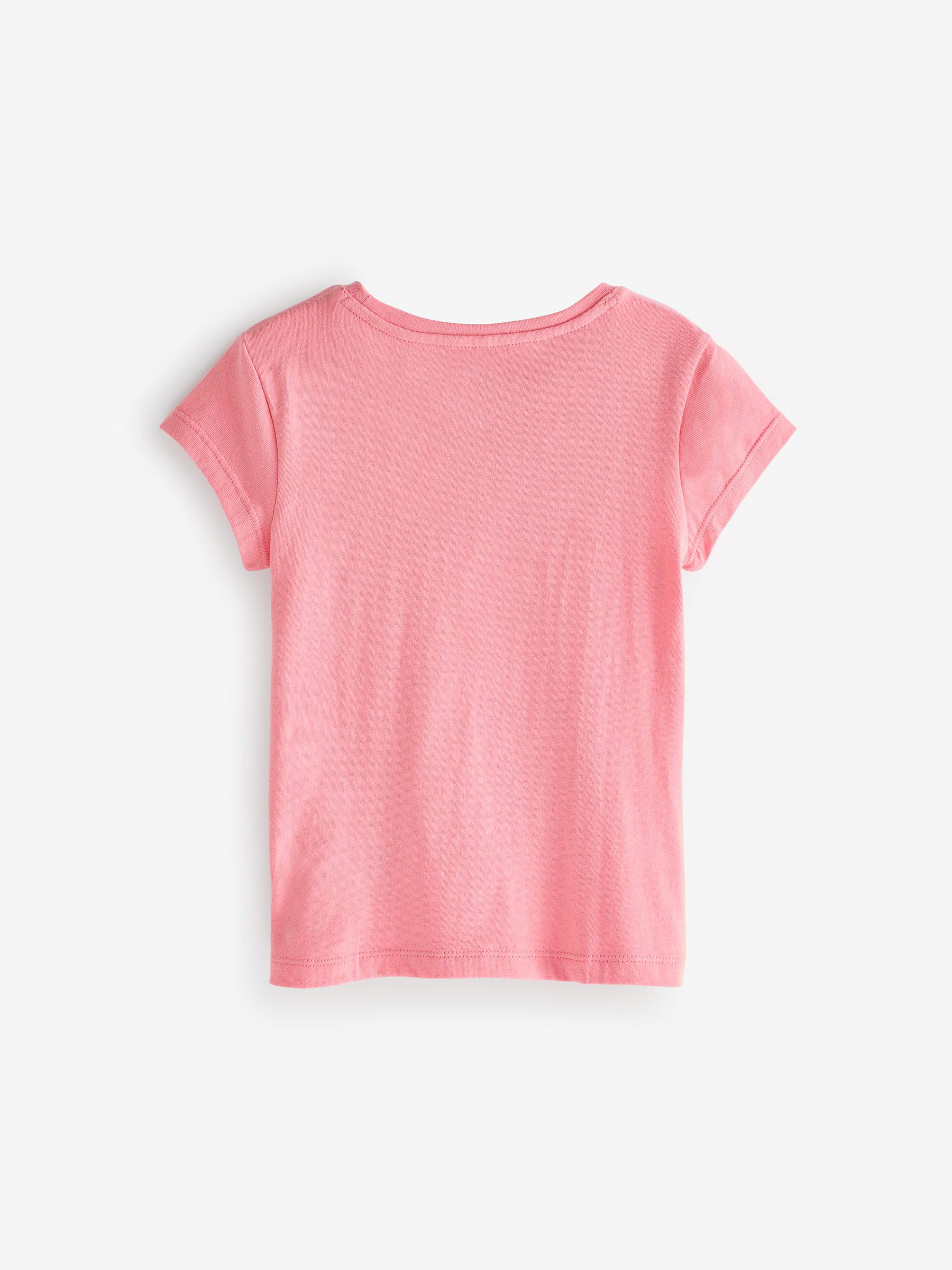 Pink Graphic Short Sleeve Crew Neck T-Shirt (4-13yrs) - Image 2 of 3