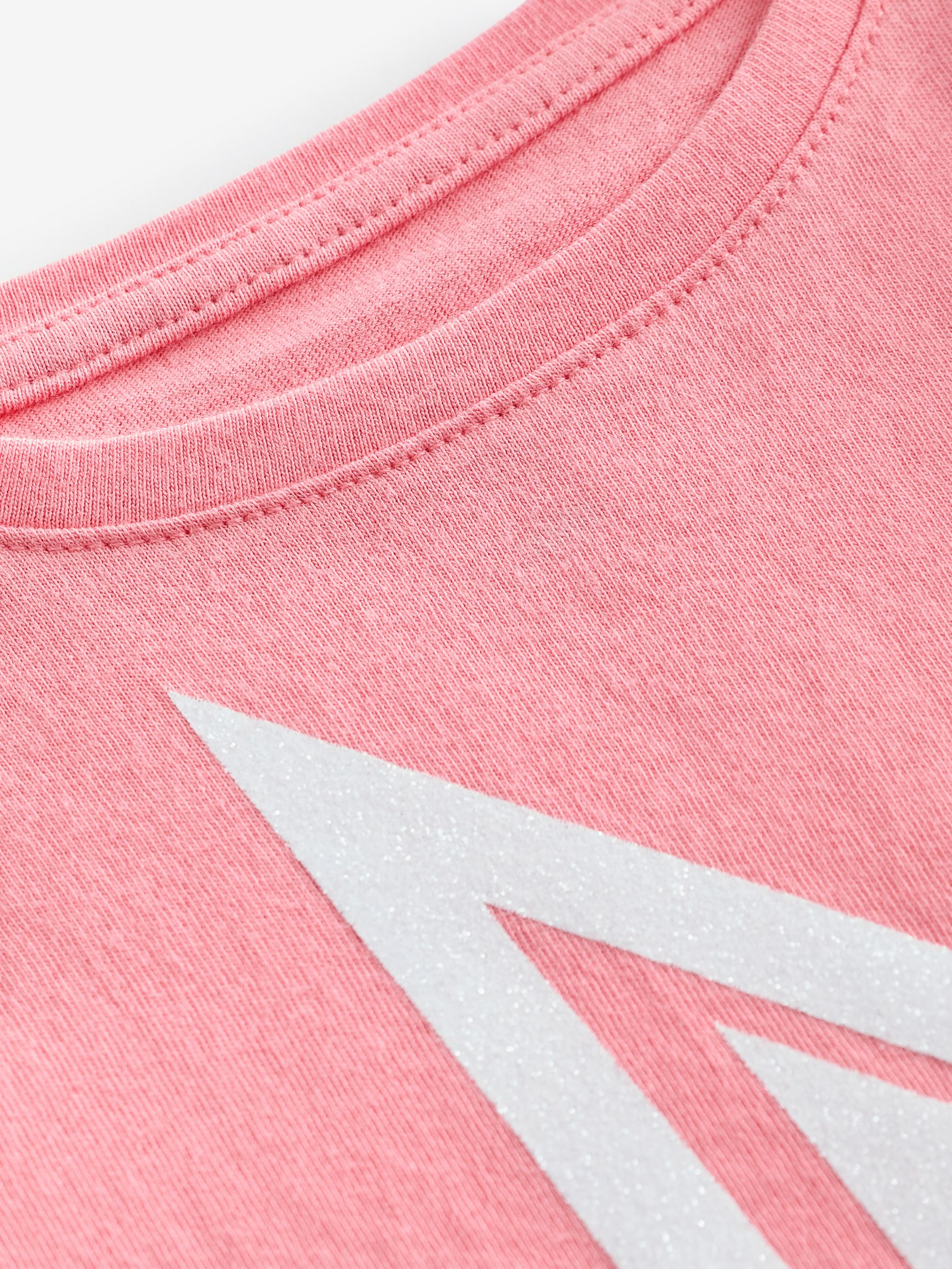 Pink Graphic Short Sleeve Crew Neck T-Shirt (4-13yrs) - Image 3 of 3