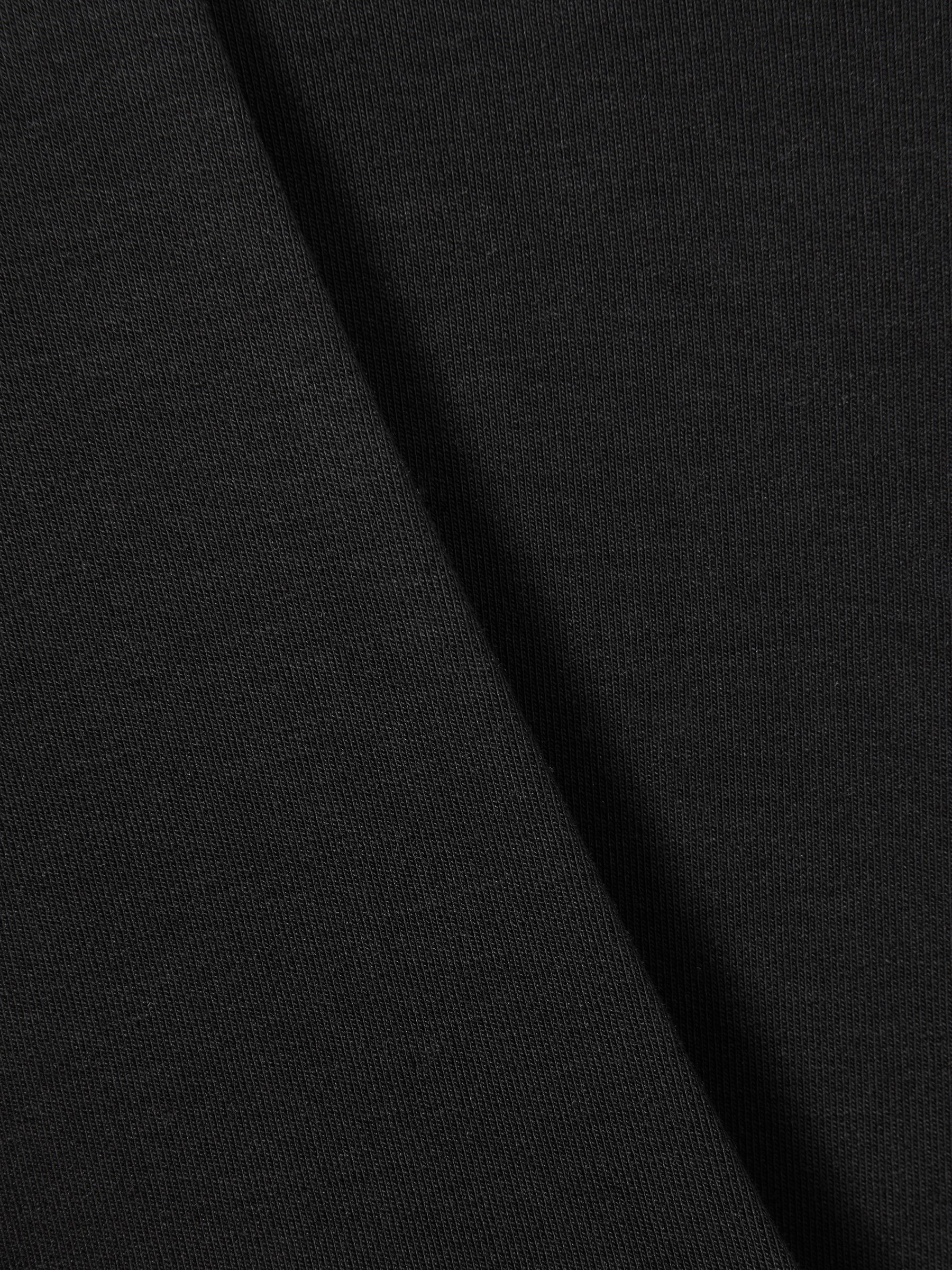 Modal Blend V-Neck Top in Black - Image 5 of 5