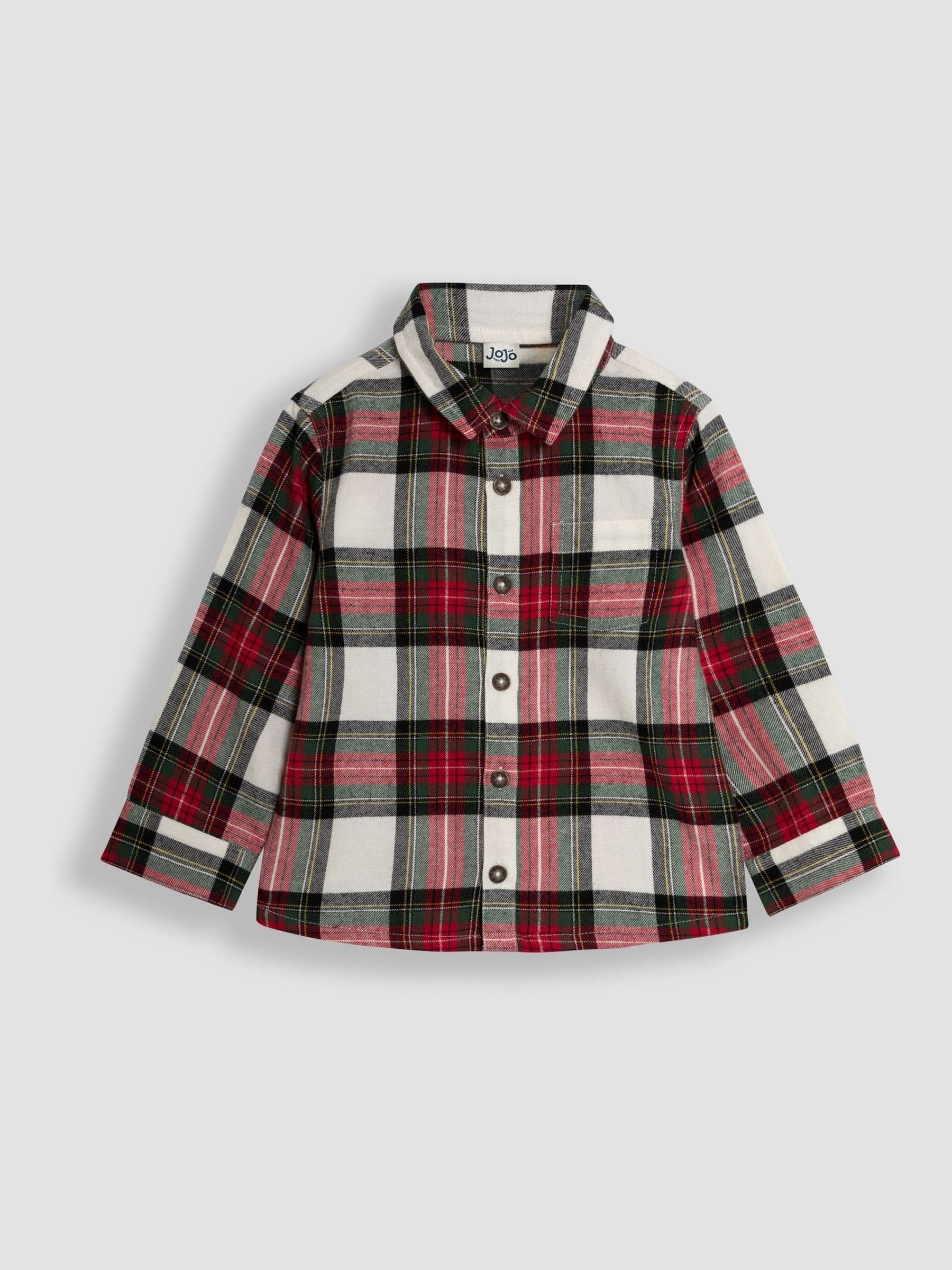Red Check Shirt With Bow Tie - Image 1 of 4