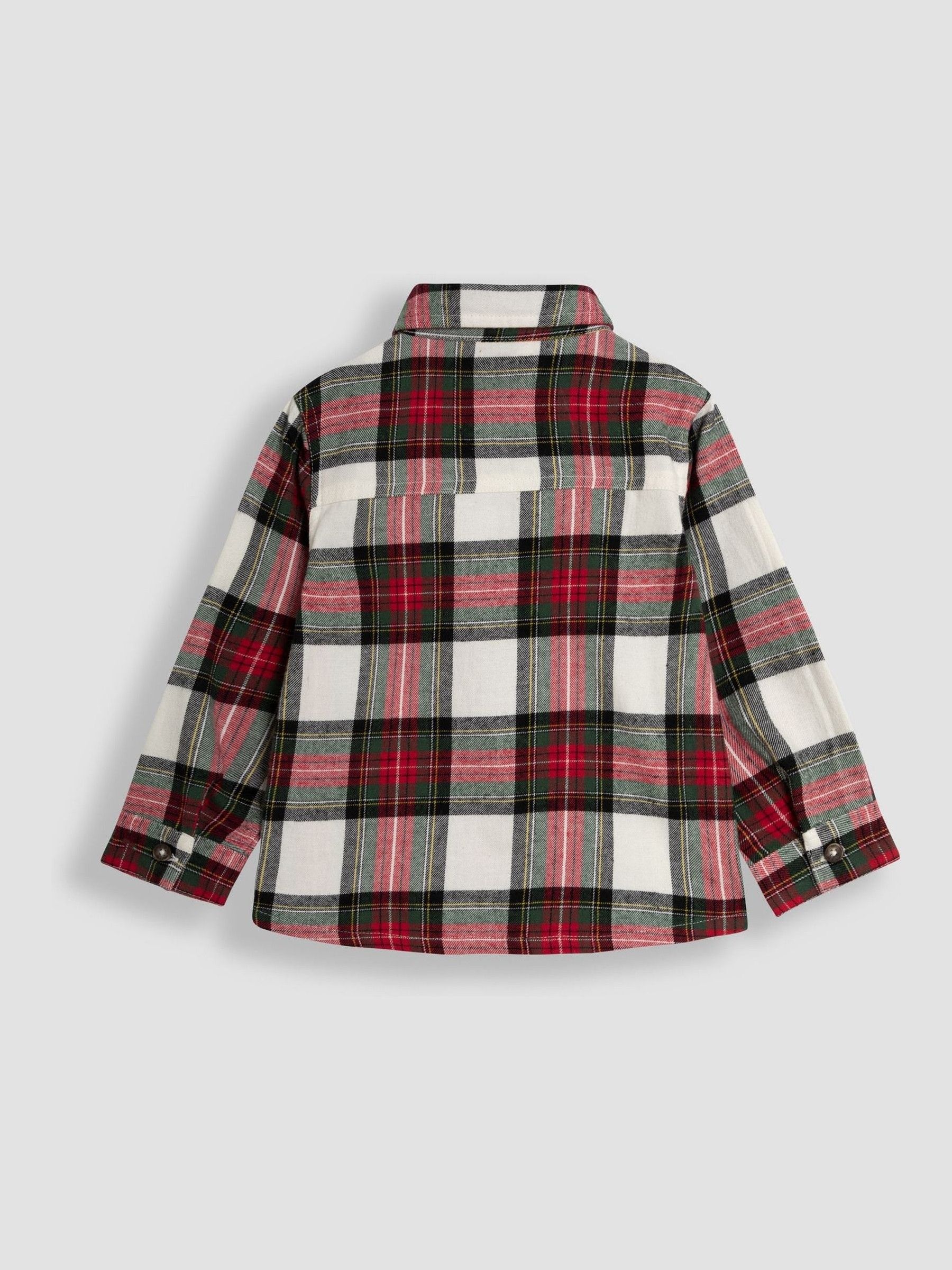 Red Check Shirt With Bow Tie - Image 2 of 4