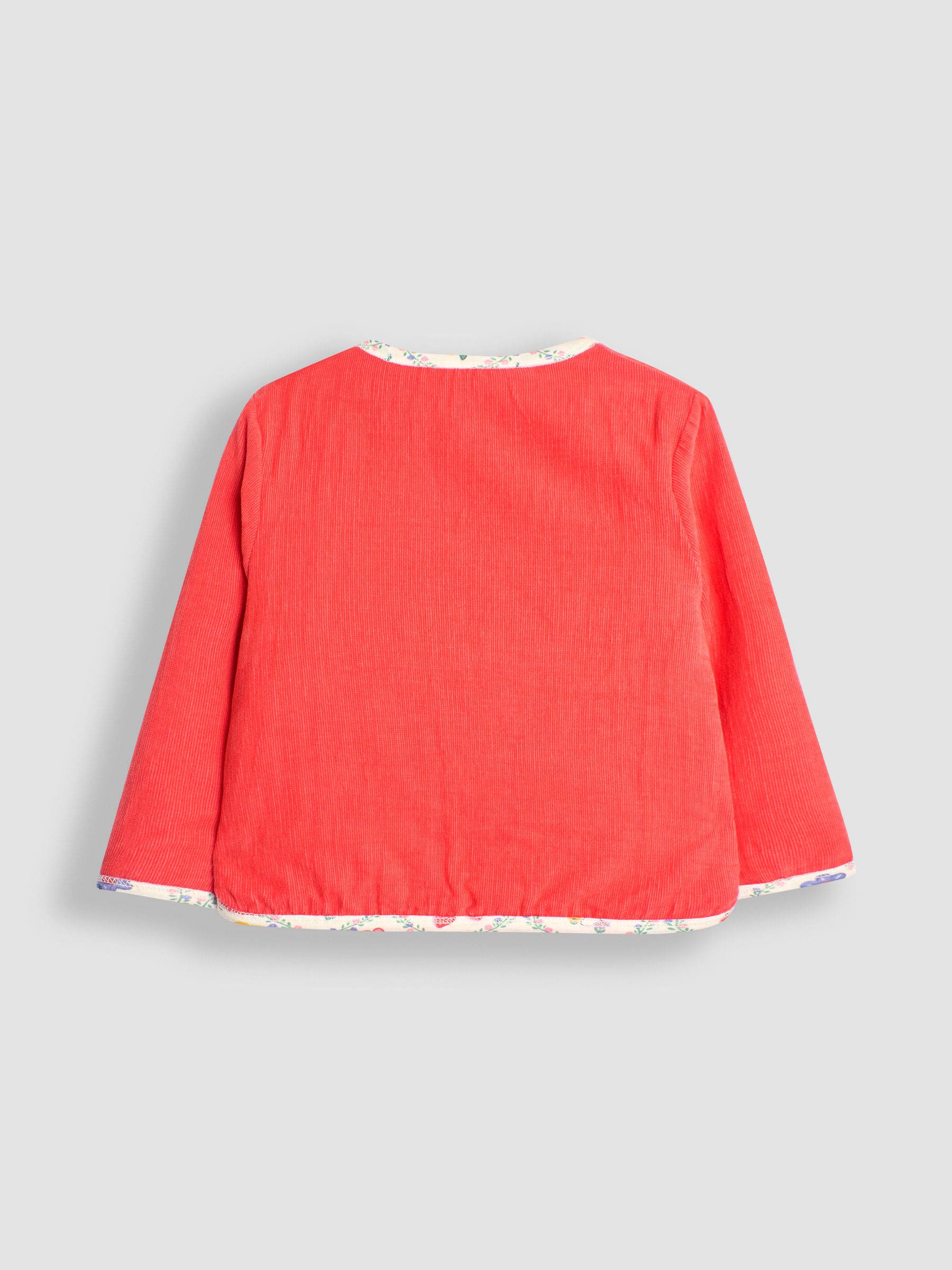 Fuchsia Toadstool Floral Quilted Reversible Jacket - Image 5 of 6