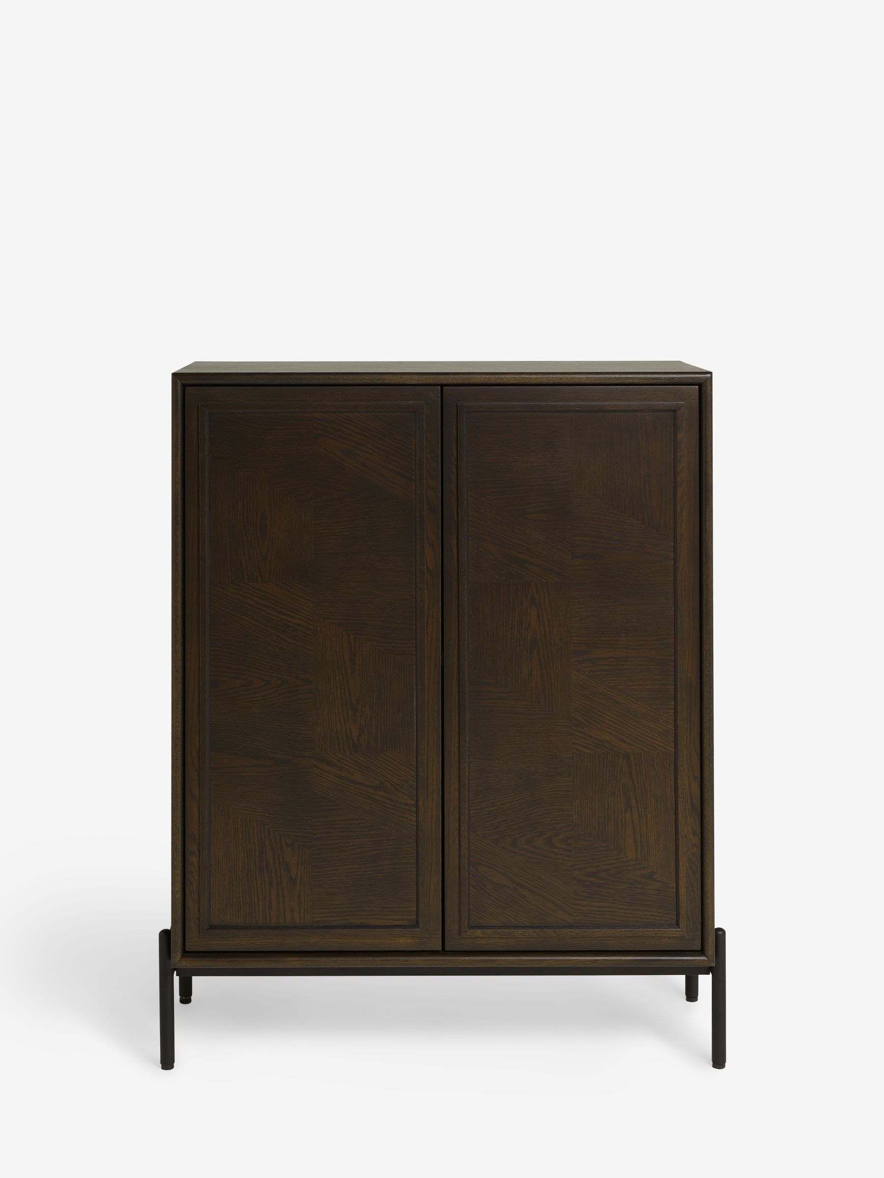 Jasper Conran London Dark Oak Aden Small Sideboard - Image 4 of 7