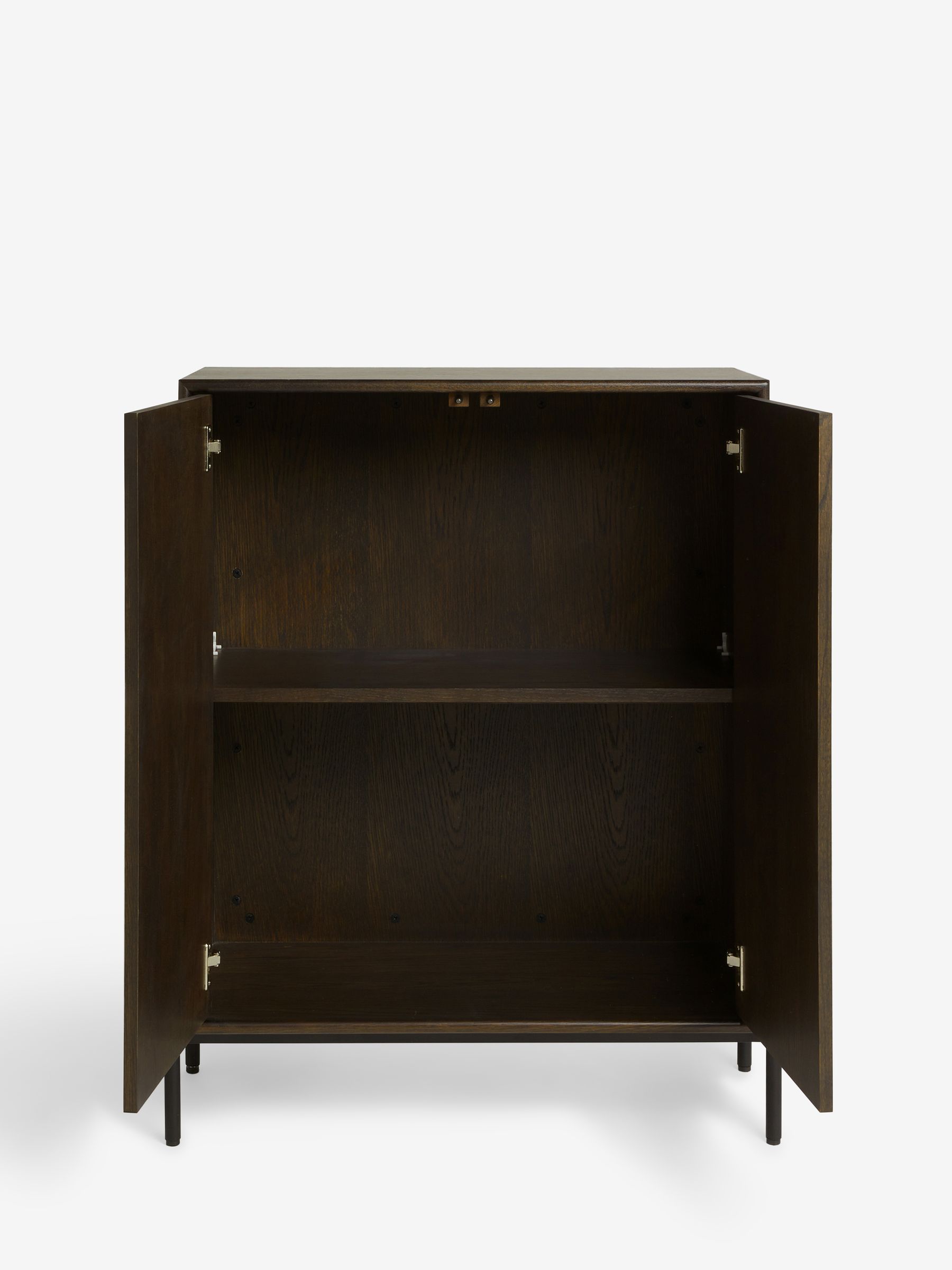 Jasper Conran London Dark Oak Aden Small Sideboard - Image 5 of 7