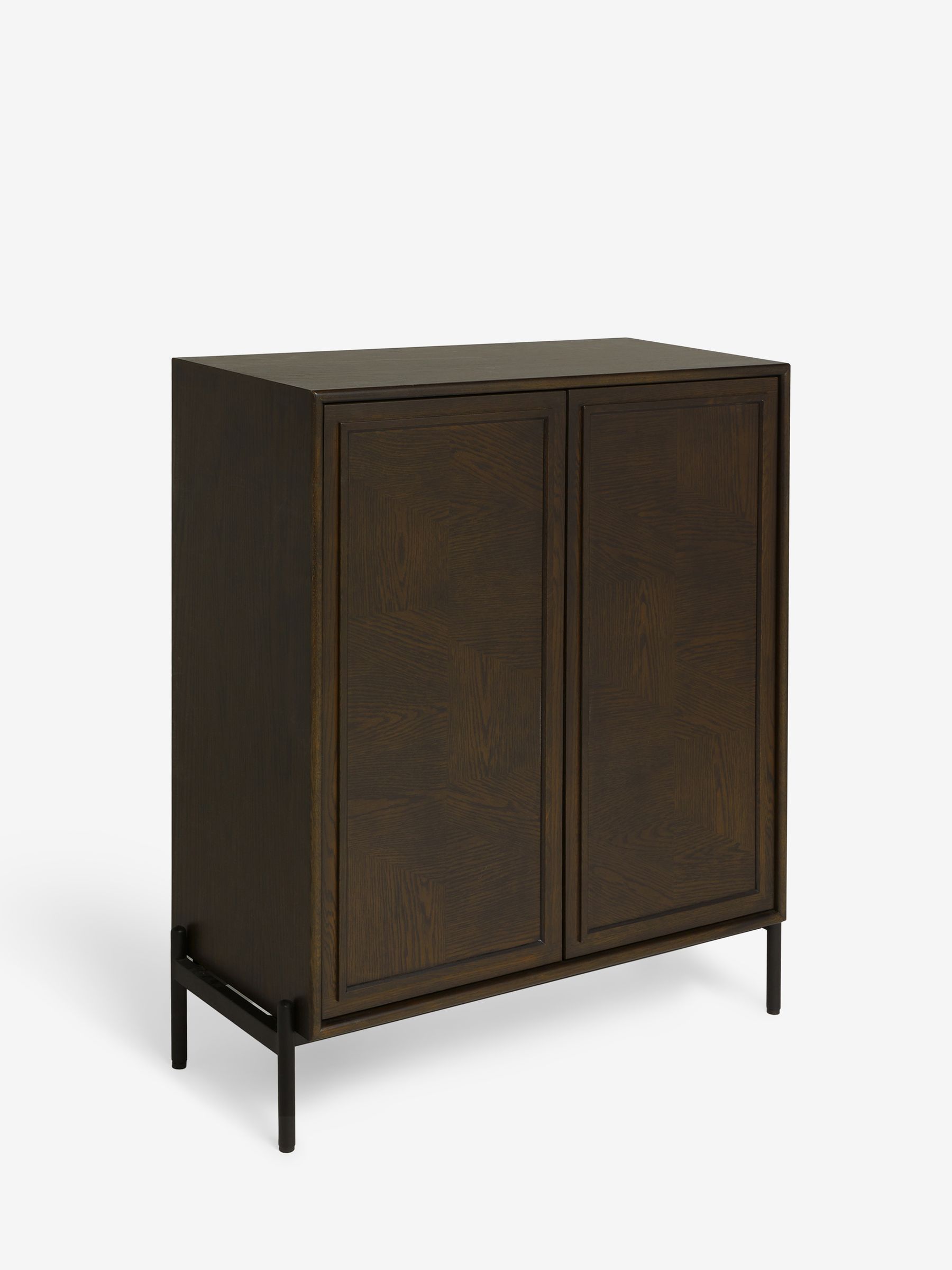 Jasper Conran London Dark Oak Aden Small Sideboard - Image 6 of 7