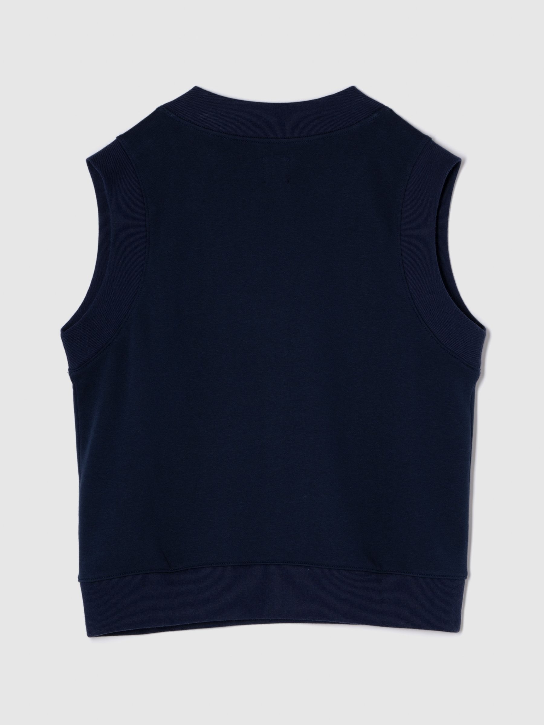 Blue Vintage Soft Oversized Vest - Image 2 of 2