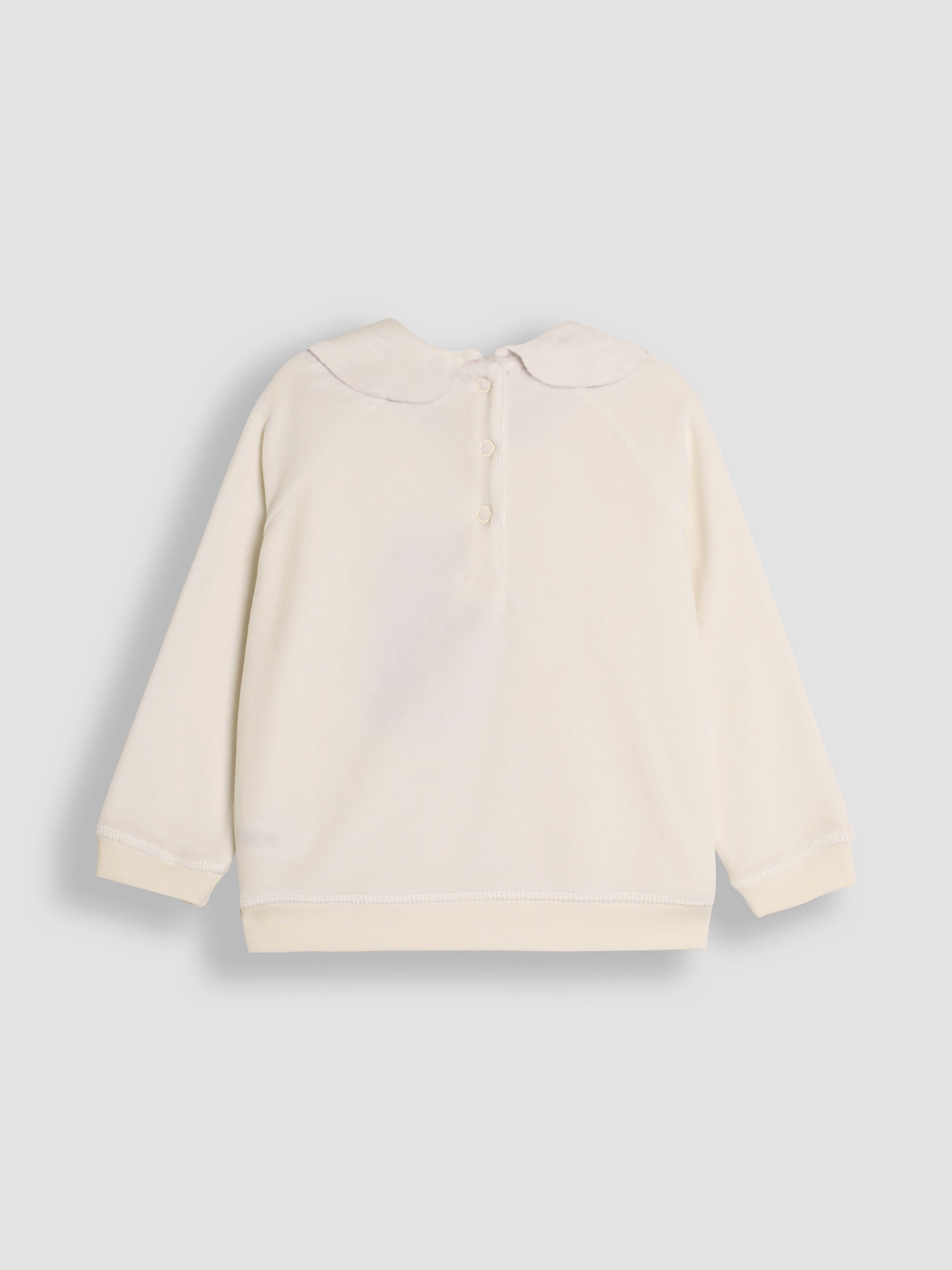 Cream Mouse Appliqué Sweatshirt and Leggings Set - Image 3 of 3