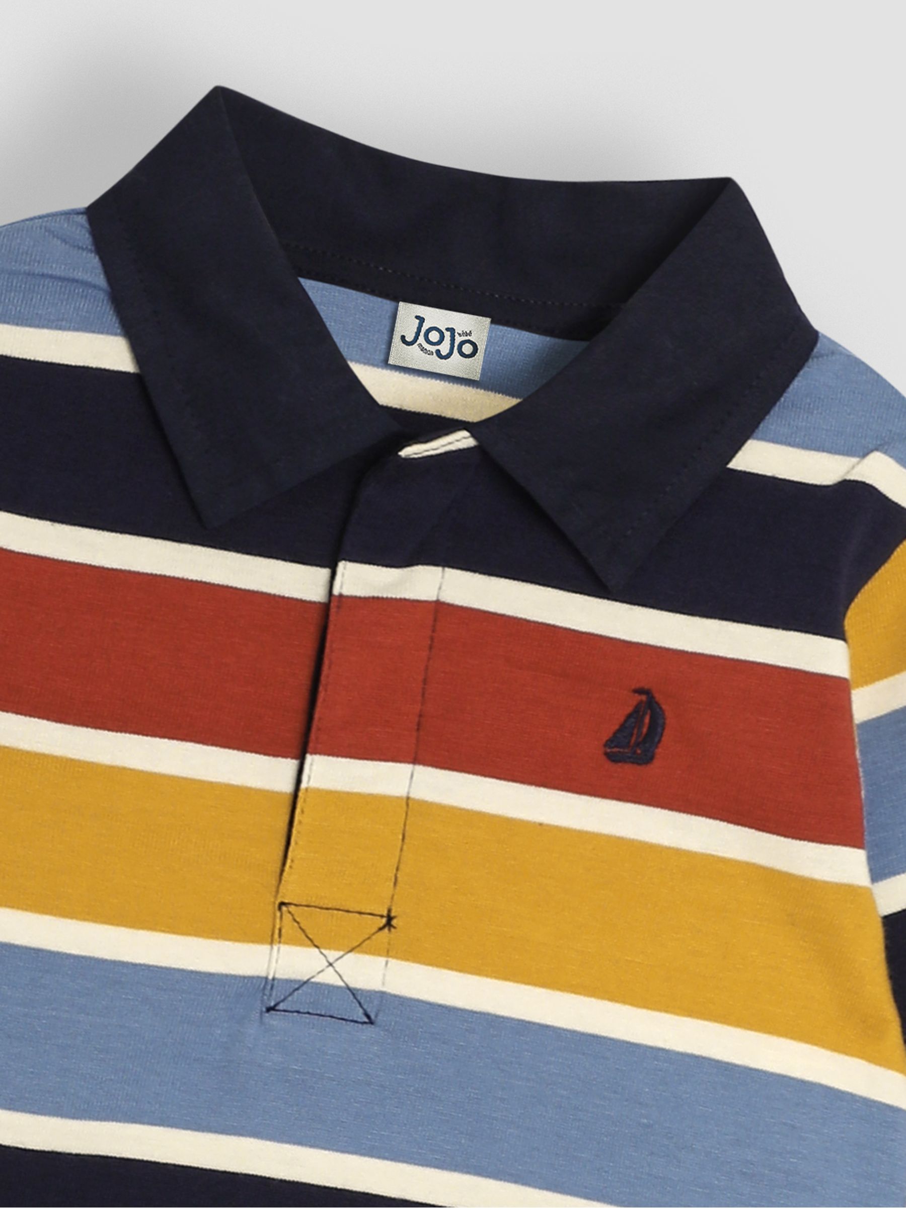 Multi Stripe Rugby Shirt - Image 3 of 3