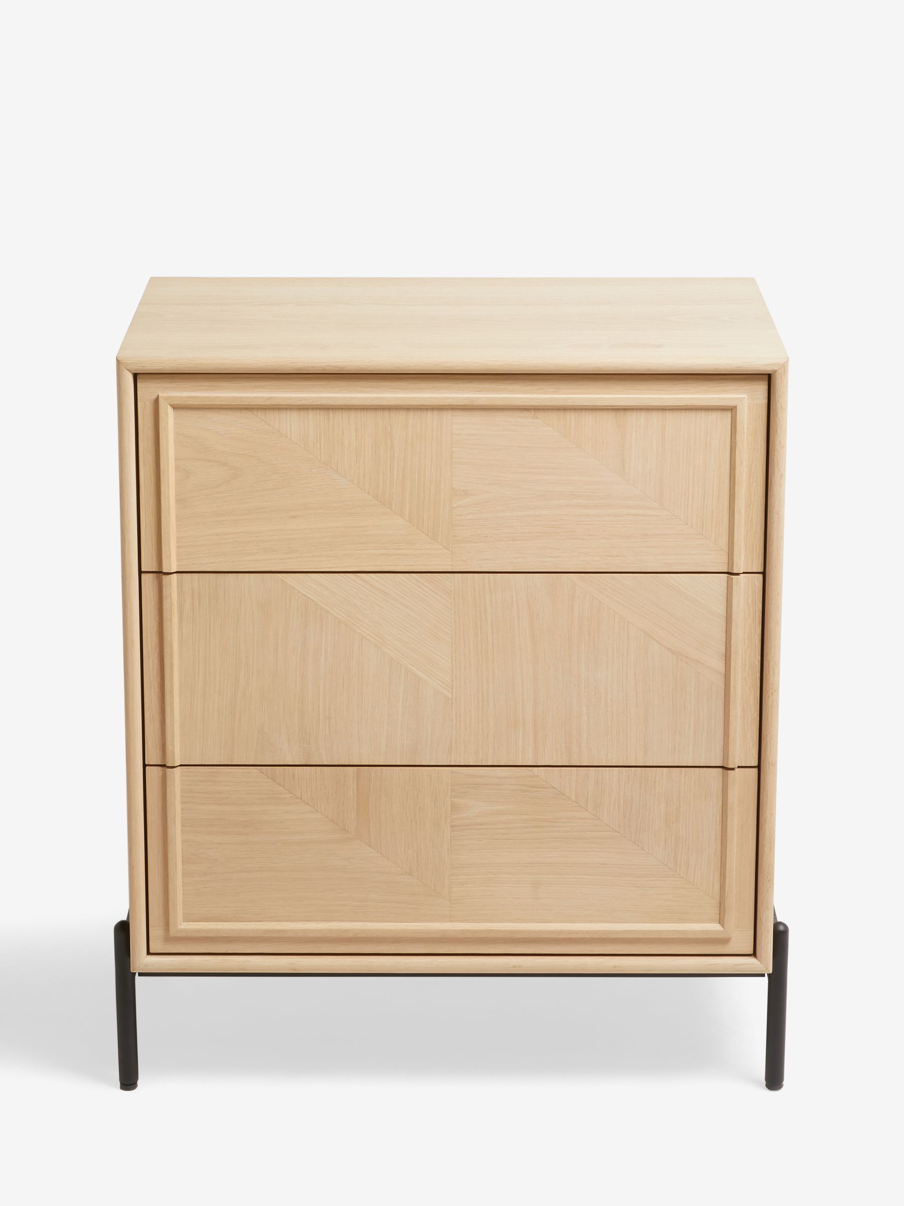 Whitewashed Oak Aden Wide Chest of Drawers - Image 8 of 9