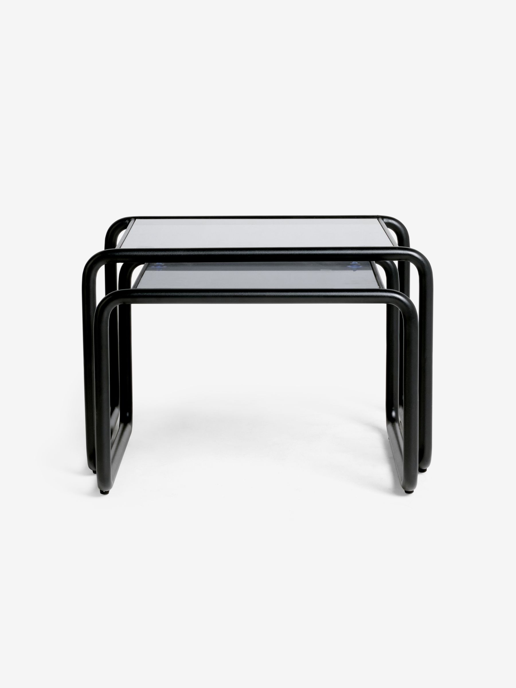 Dunston Nest of Tables in Black - Image 5 of 5 Dunston Nest of Tables in Black - Image 5 of 5