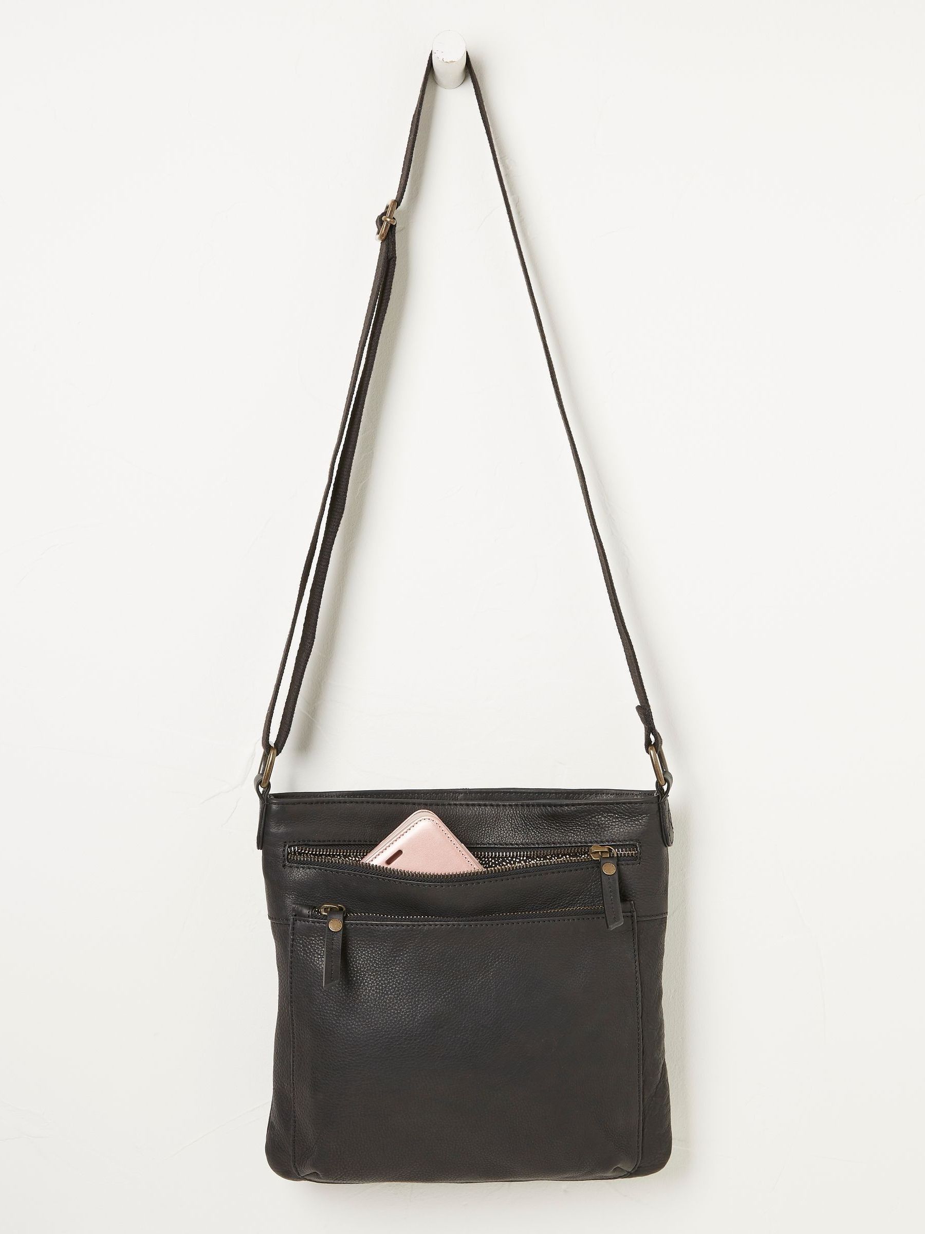 Allie Black Crossbody Bag - Image 2 of 4