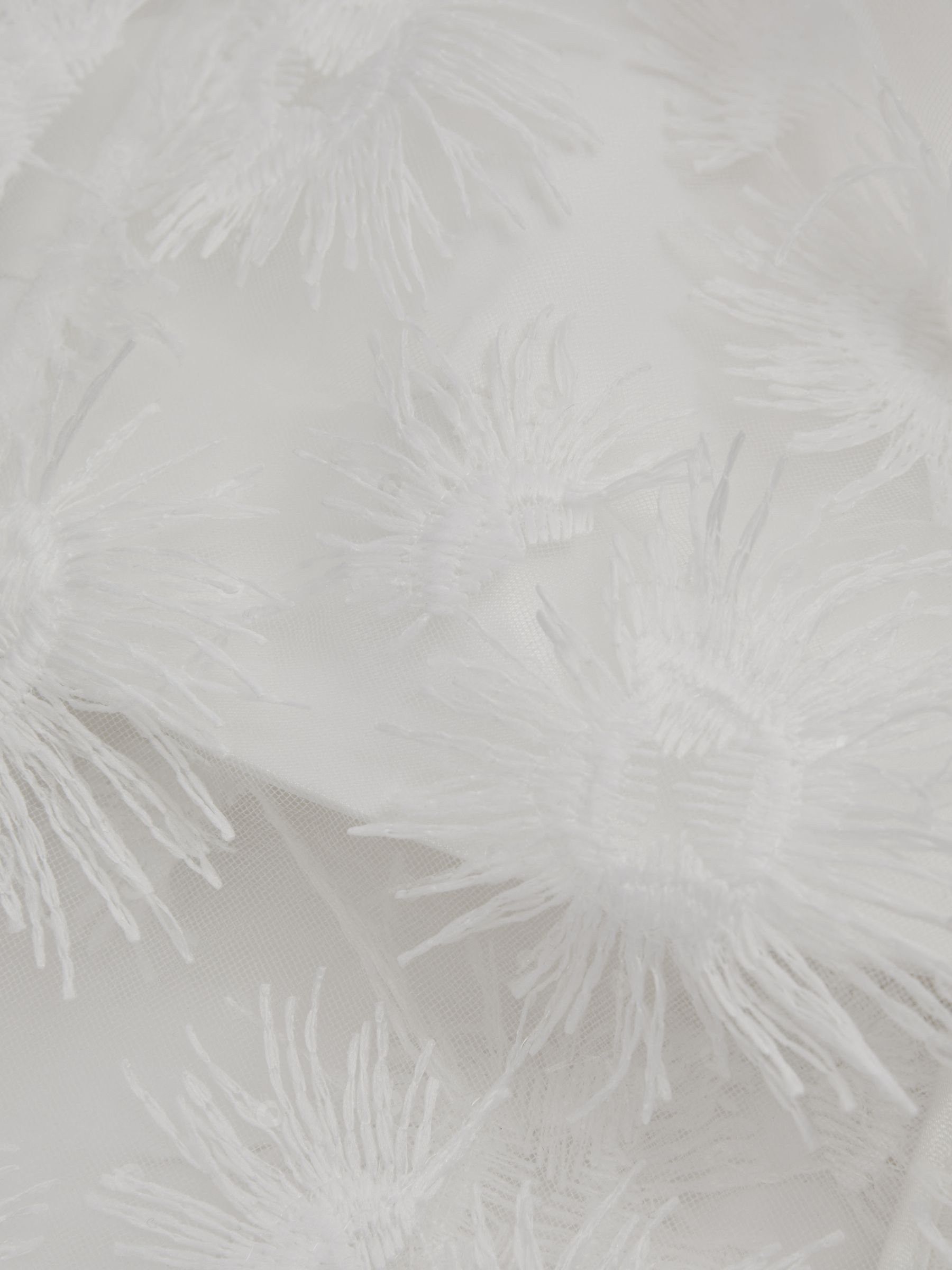 Coco White Anna Quan Sheer Applique Top - Image 6 of 6