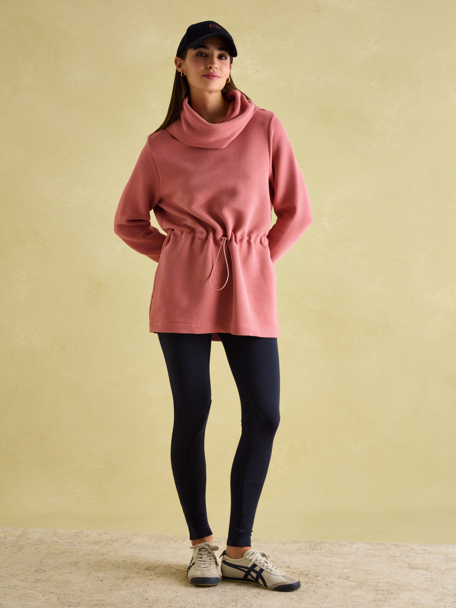 Willow Pink Cowl Neck Sweatshirt - Image 3 of 8