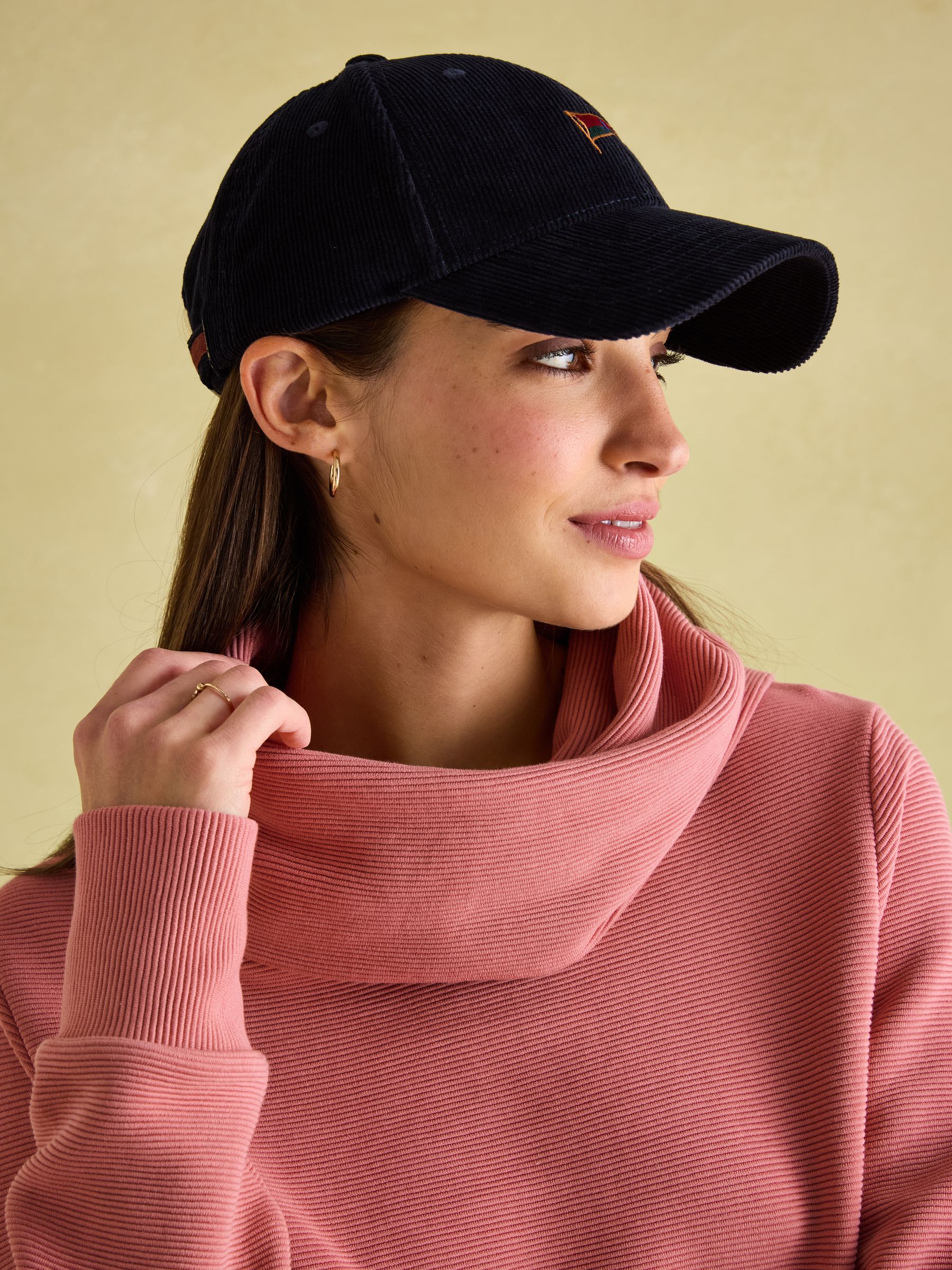Willow Pink Cowl Neck Sweatshirt - Image 5 of 8