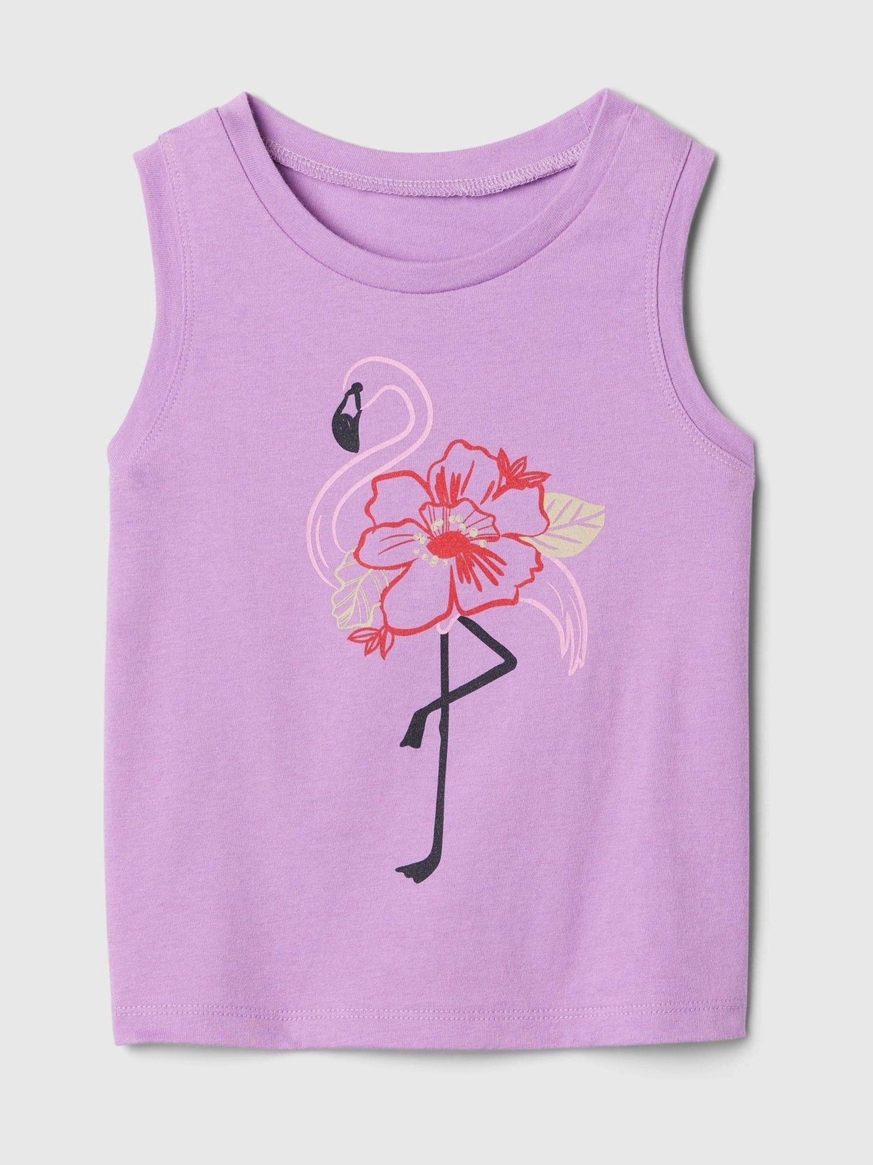 Purple Summer Sleeveless Vest Top (Newborn-5yrs) - Image 1 of 3