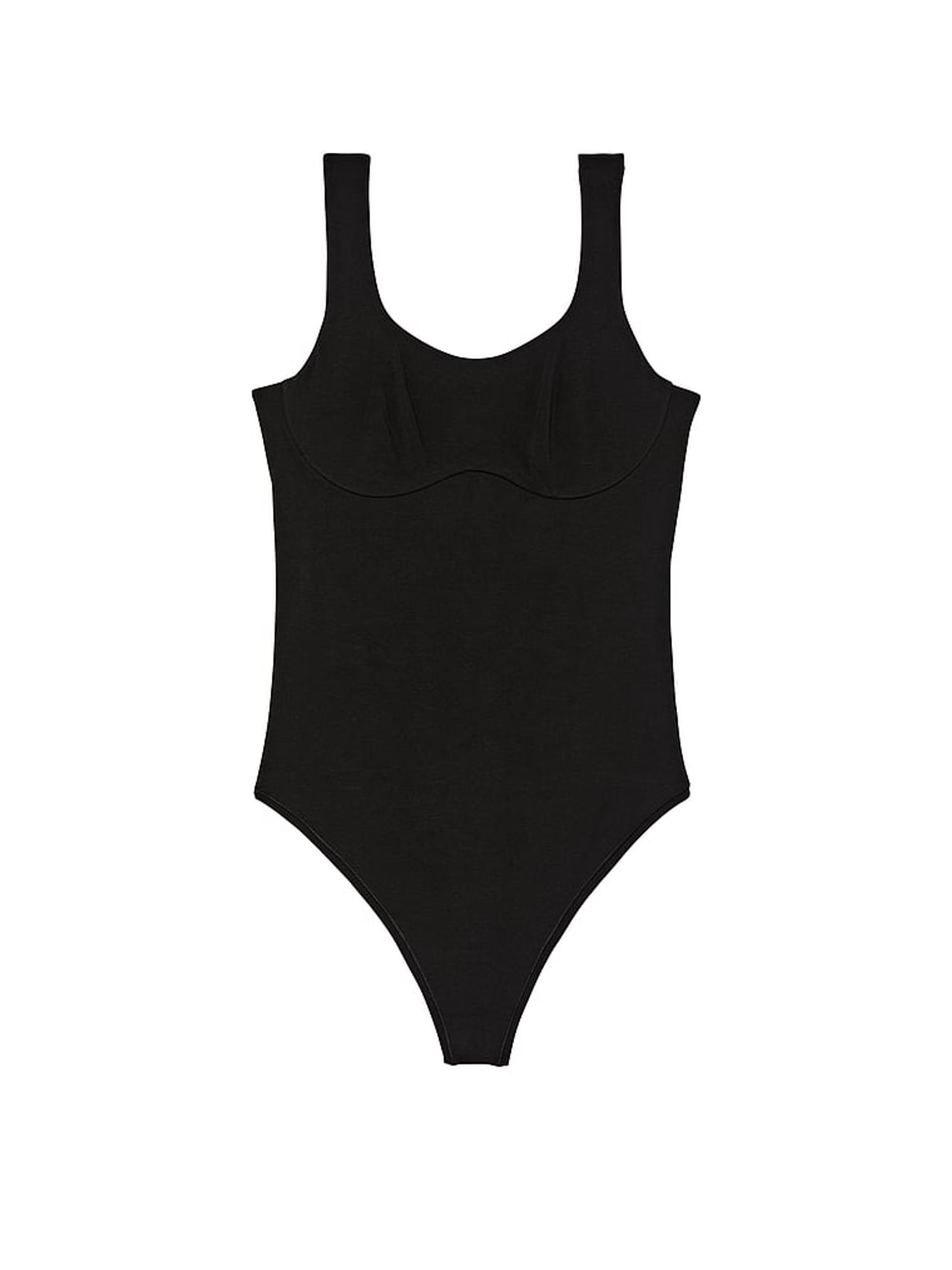 Black Cotton Bodysuit - Image 3 of 3