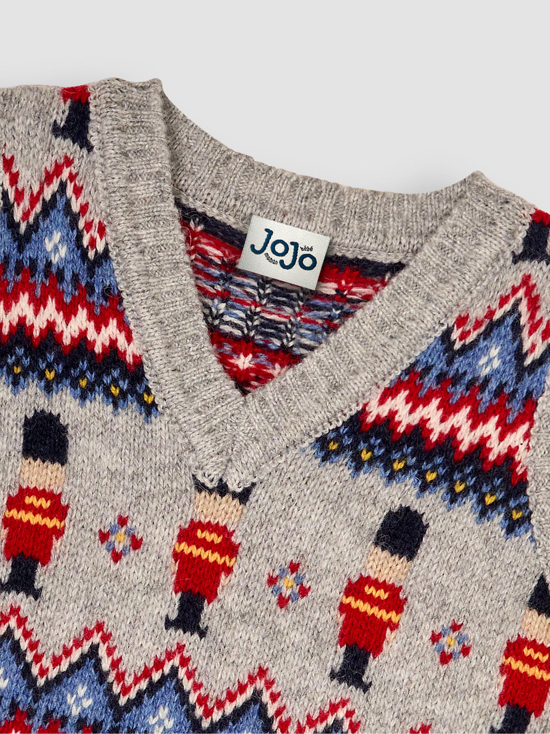 Grey Marl Soldier Knit Tank Top - Image 3 of 3