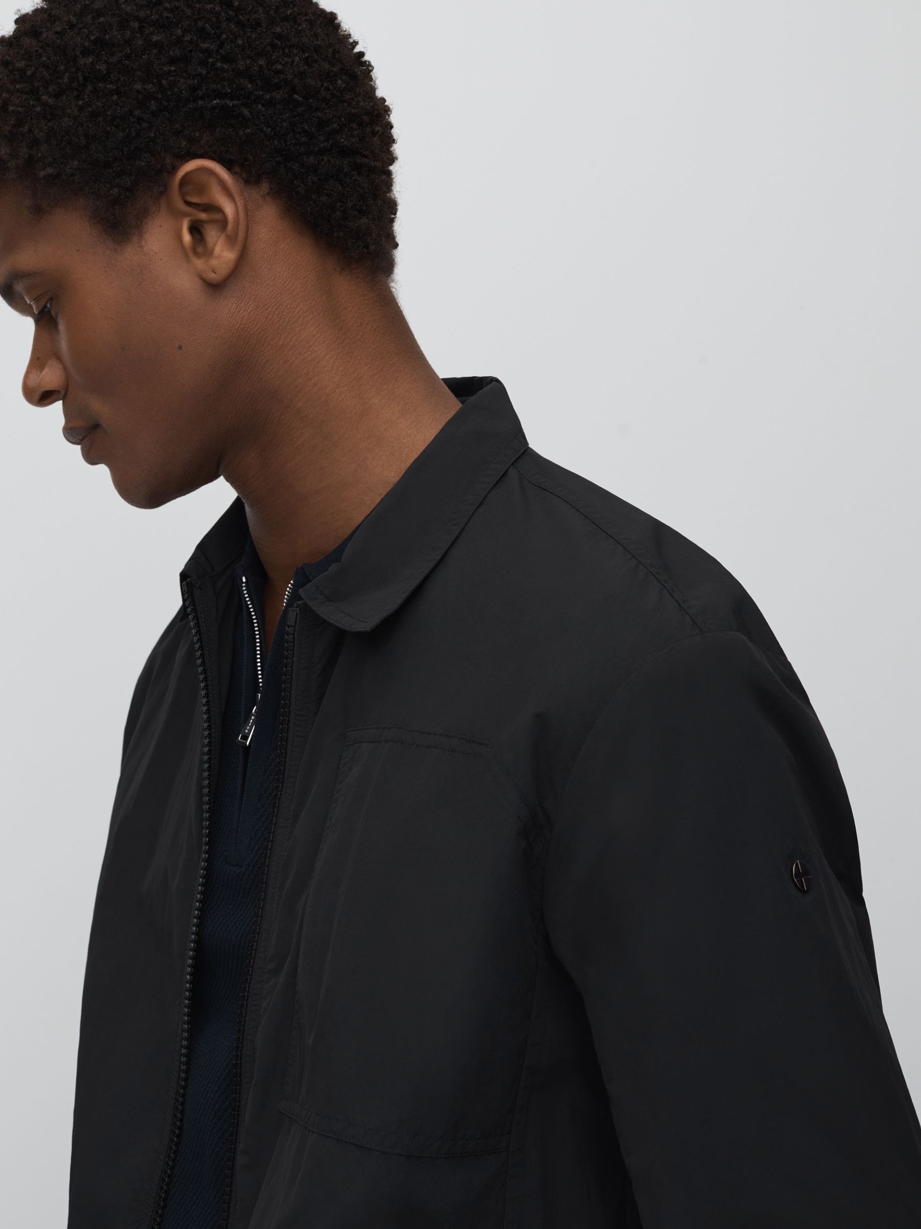 Scandinavian Edition Lightweight Jacket in Dark Grey - Image 4 of 6