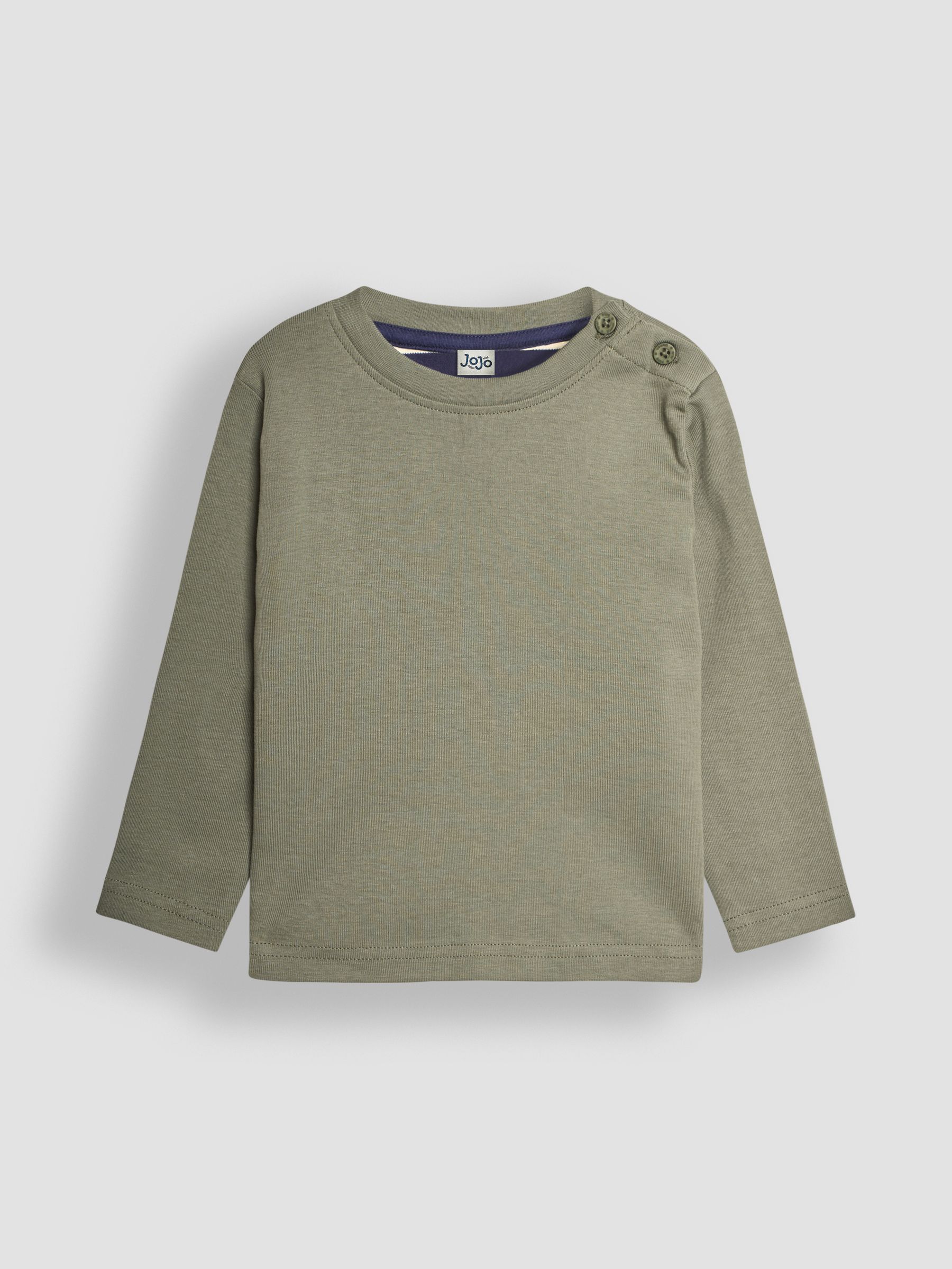 Khaki Green Classic Plain Top - Image 1 of 2