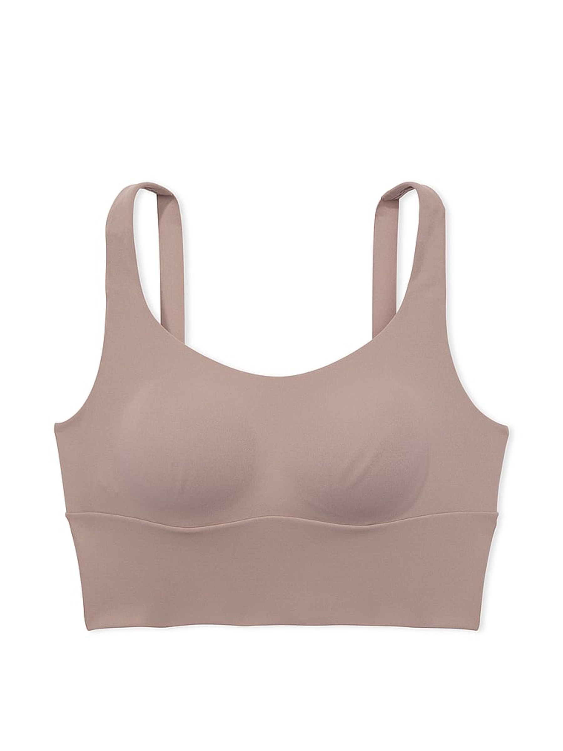 Candlelight Rose Nude Cross Back Mesh Sports Bra - Image 3 of 3