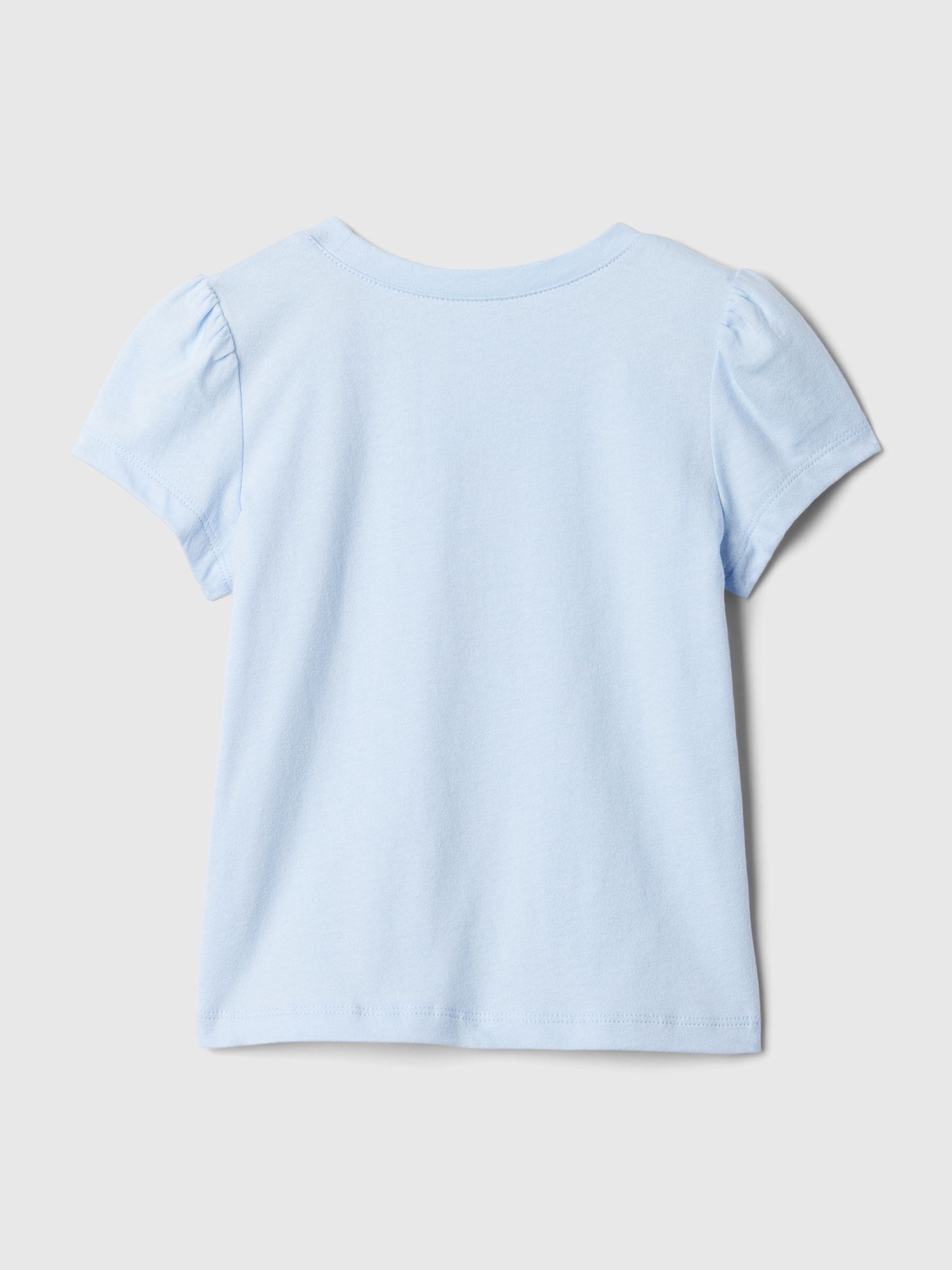 Blue Summer Graphic Short Sleeve T-Shirt (Newborn-5yrs) - Image 2 of 2