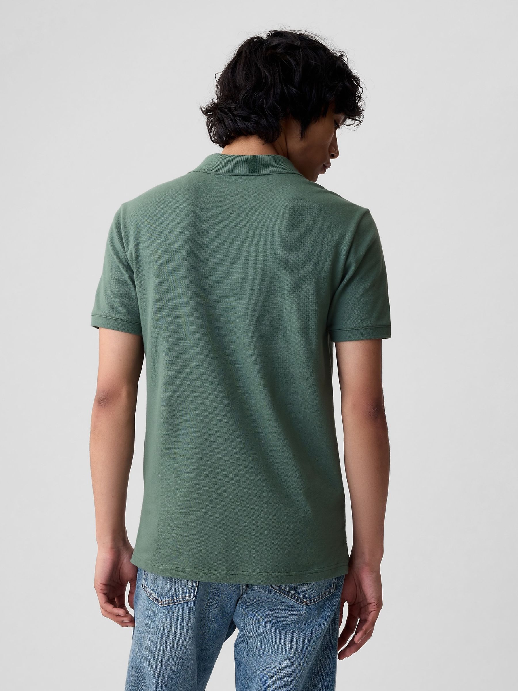 Green Logo Polo Shirt - Image 2 of 4 Green Logo Polo Shirt - Image 2 of 4