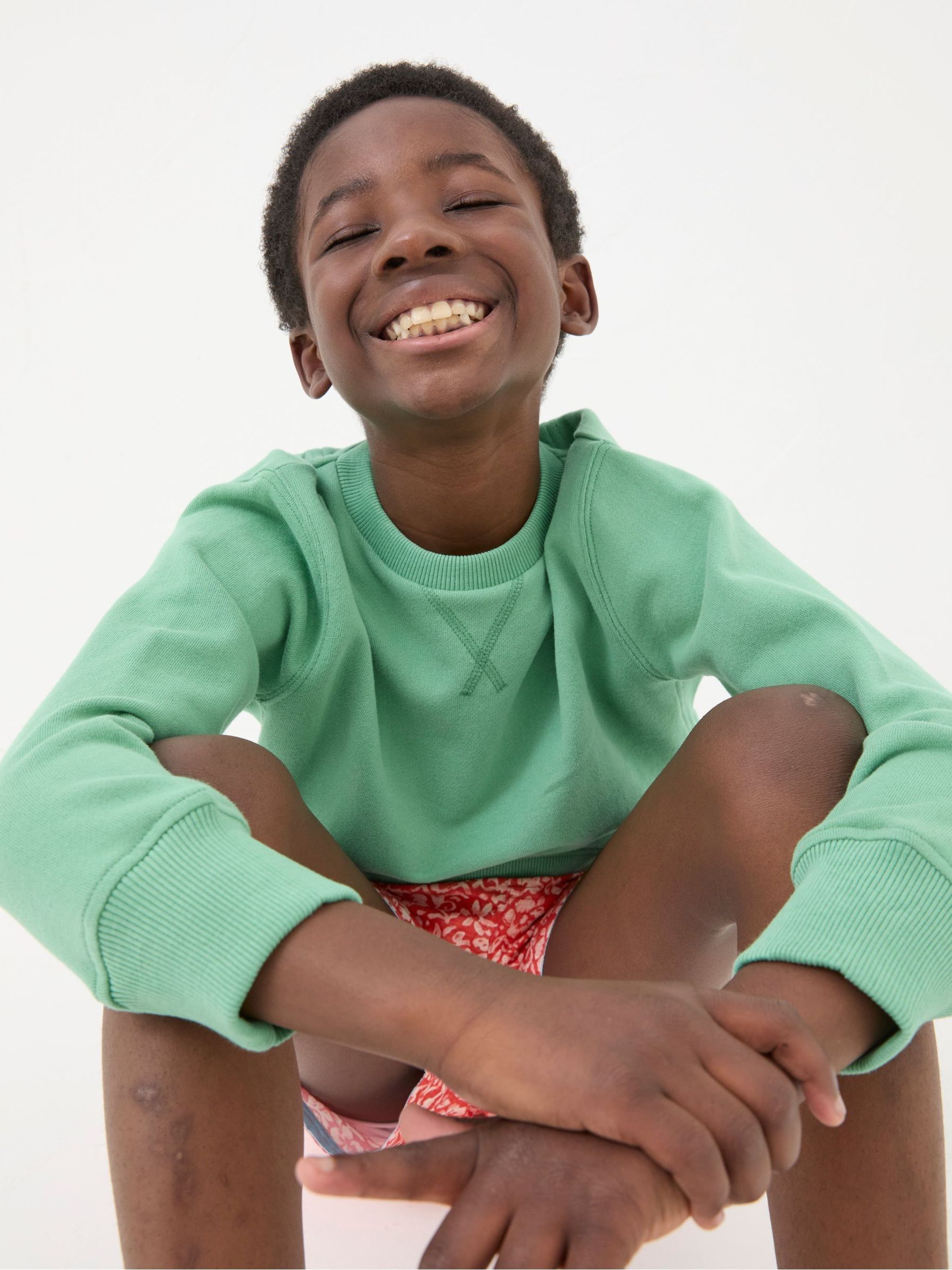 Enborne Green Crew Sweatshirt - Image 3 of 4