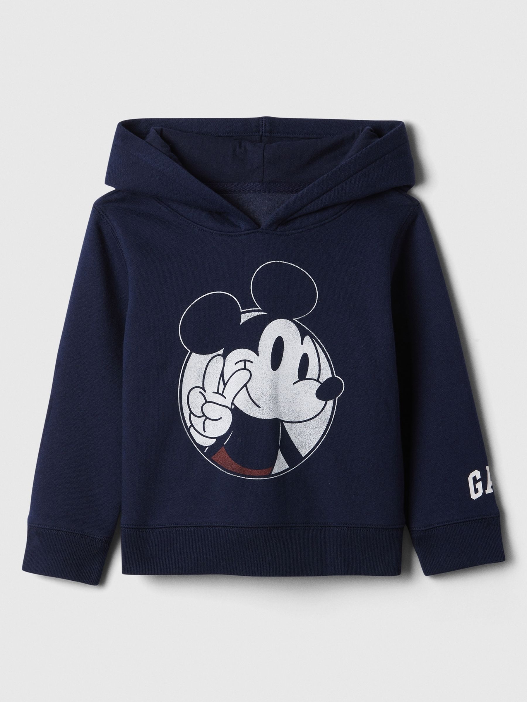Blue Disney Mickey Mouse Graphic Logo Baby Hoodie (Newborn-5yrs) - Image 1 of 1