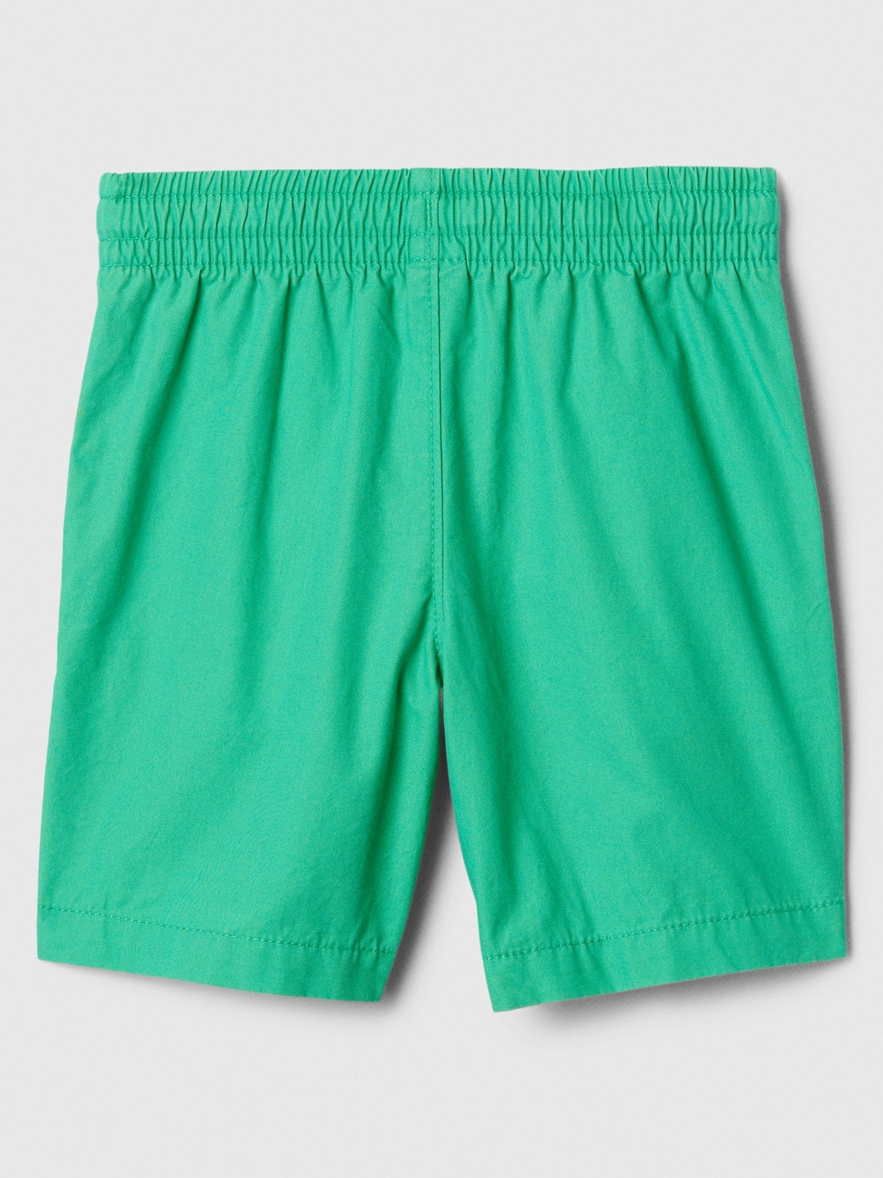 Green Poplin Pull On Baby Shorts (Newborn-5yrs) - Image 2 of 3