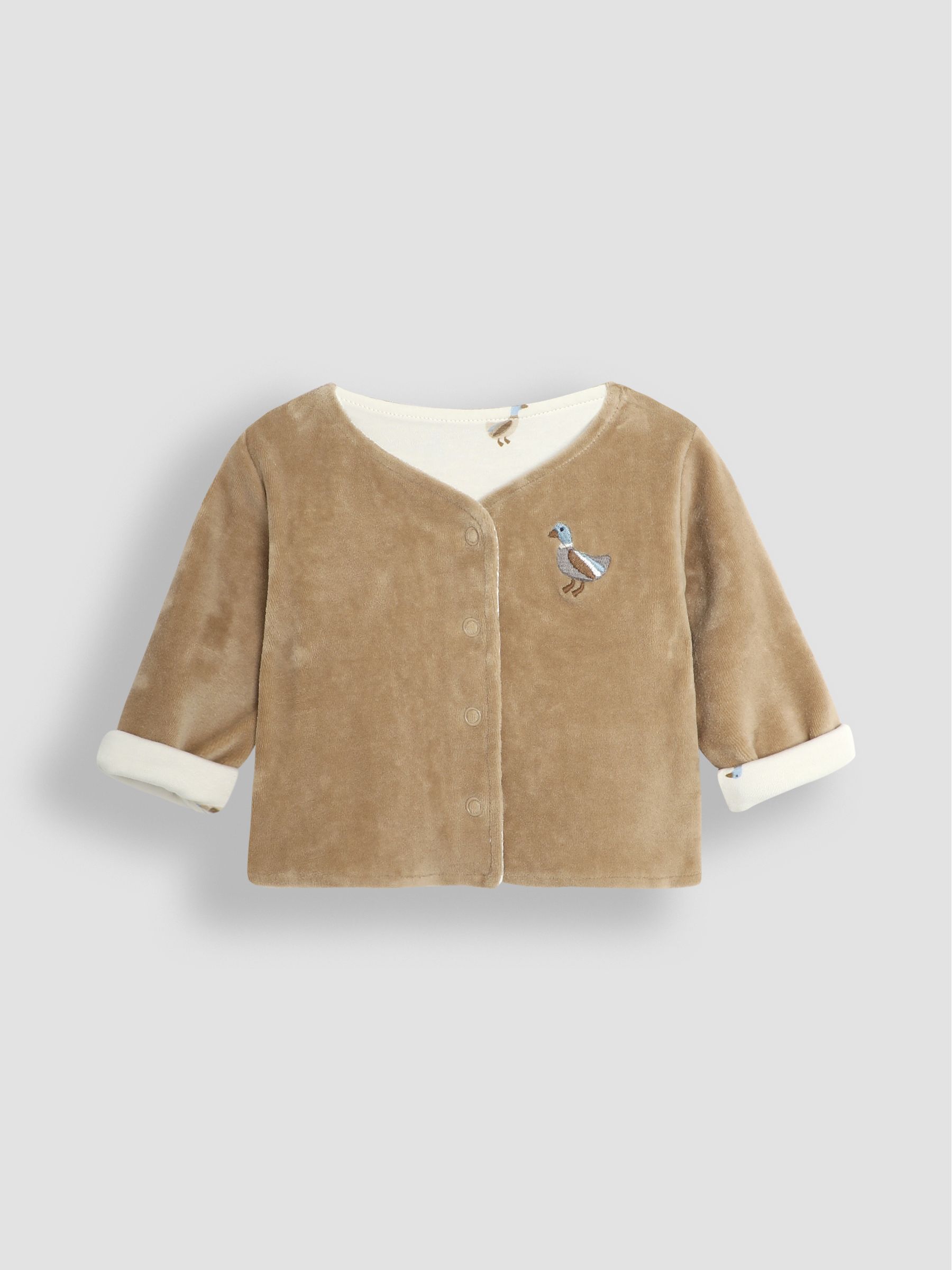 Brown Baby Duck Velour Set 3 Piece - Image 2 of 7