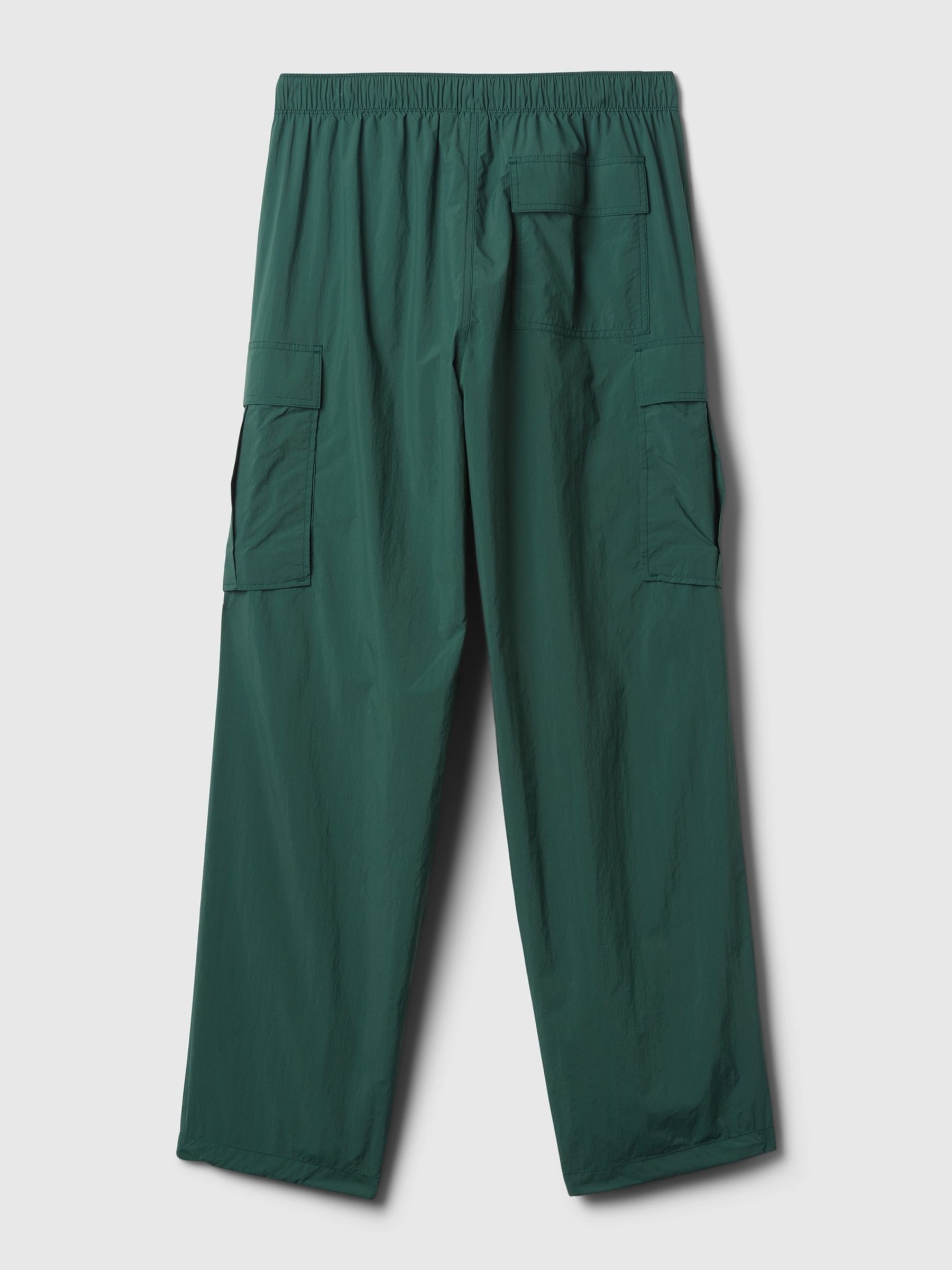 Green Nylon Cargo Trousers - Image 5 of 6