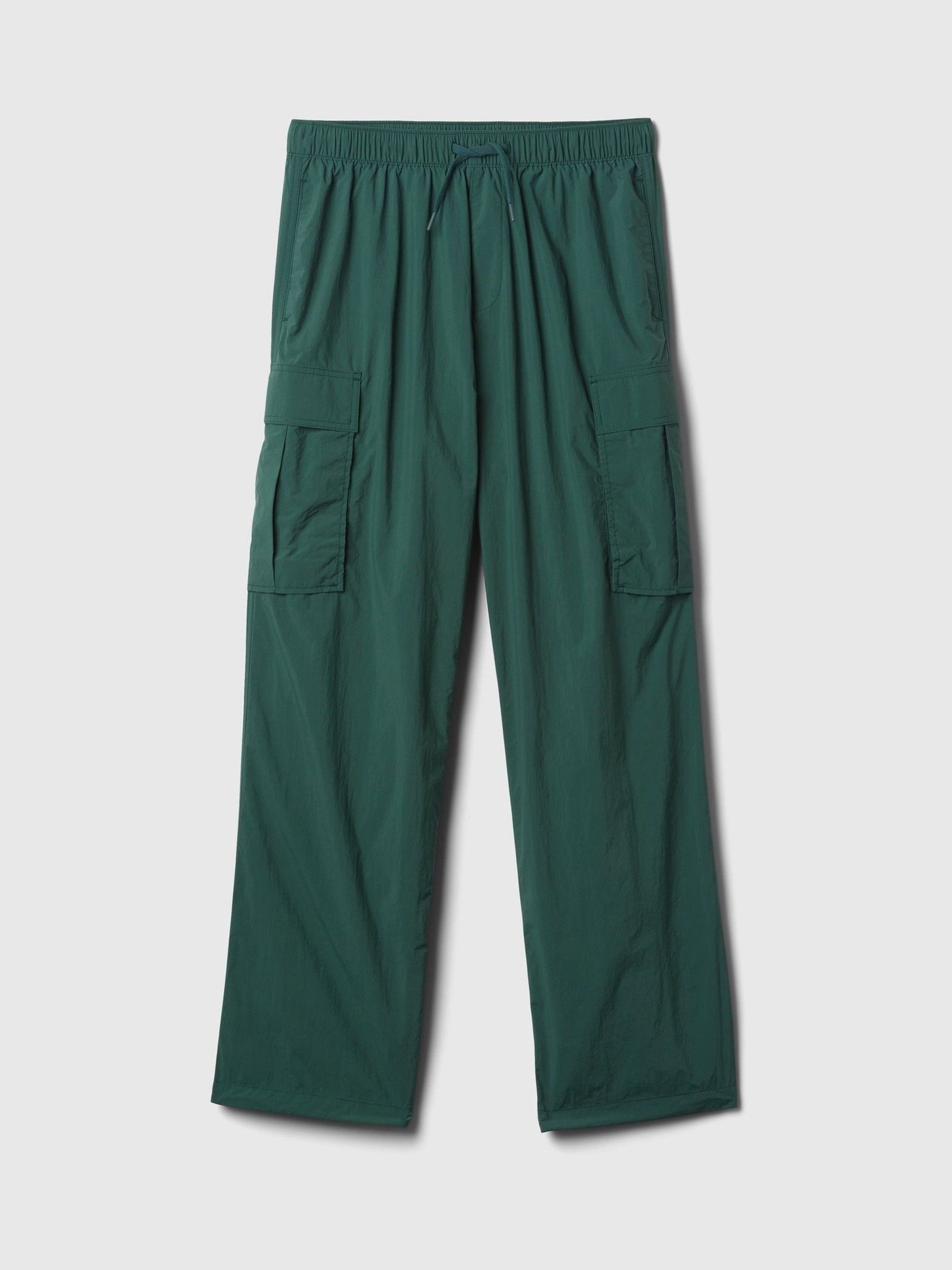 Green Nylon Cargo Trousers - Image 6 of 6