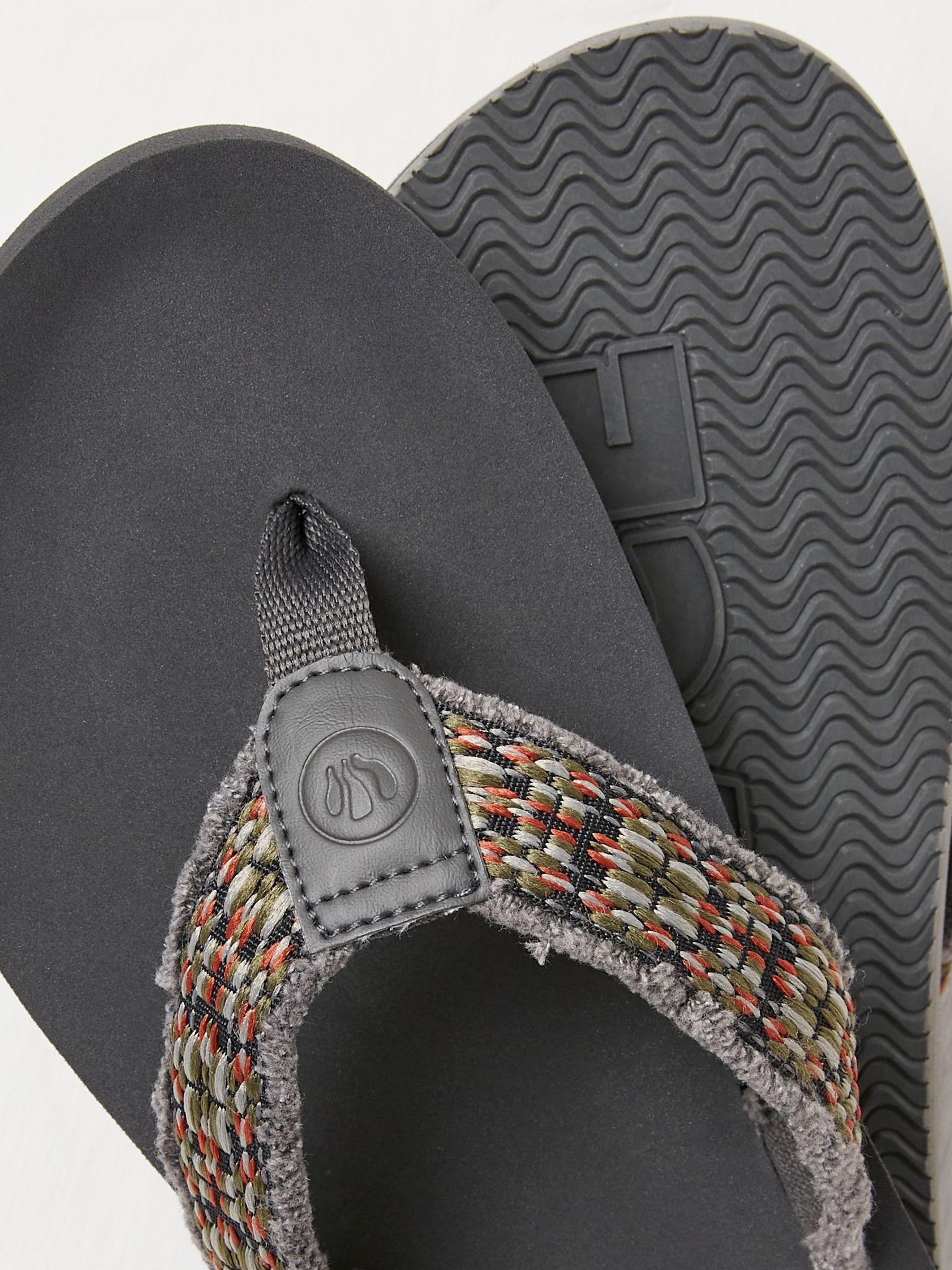 Harris Grey Flip Flops - Image 3 of 3