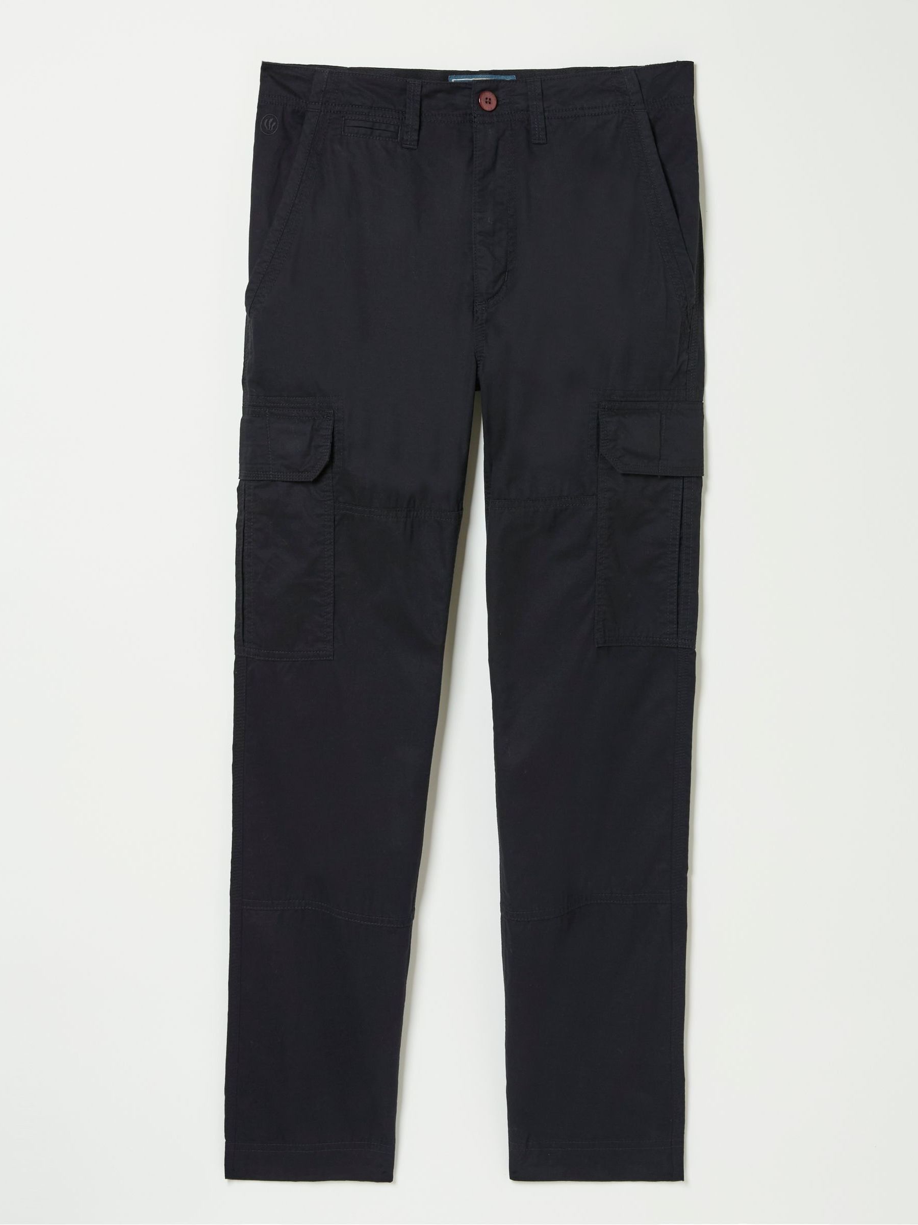 Bude Washed Black Cargo Trousers - Image 5 of 5