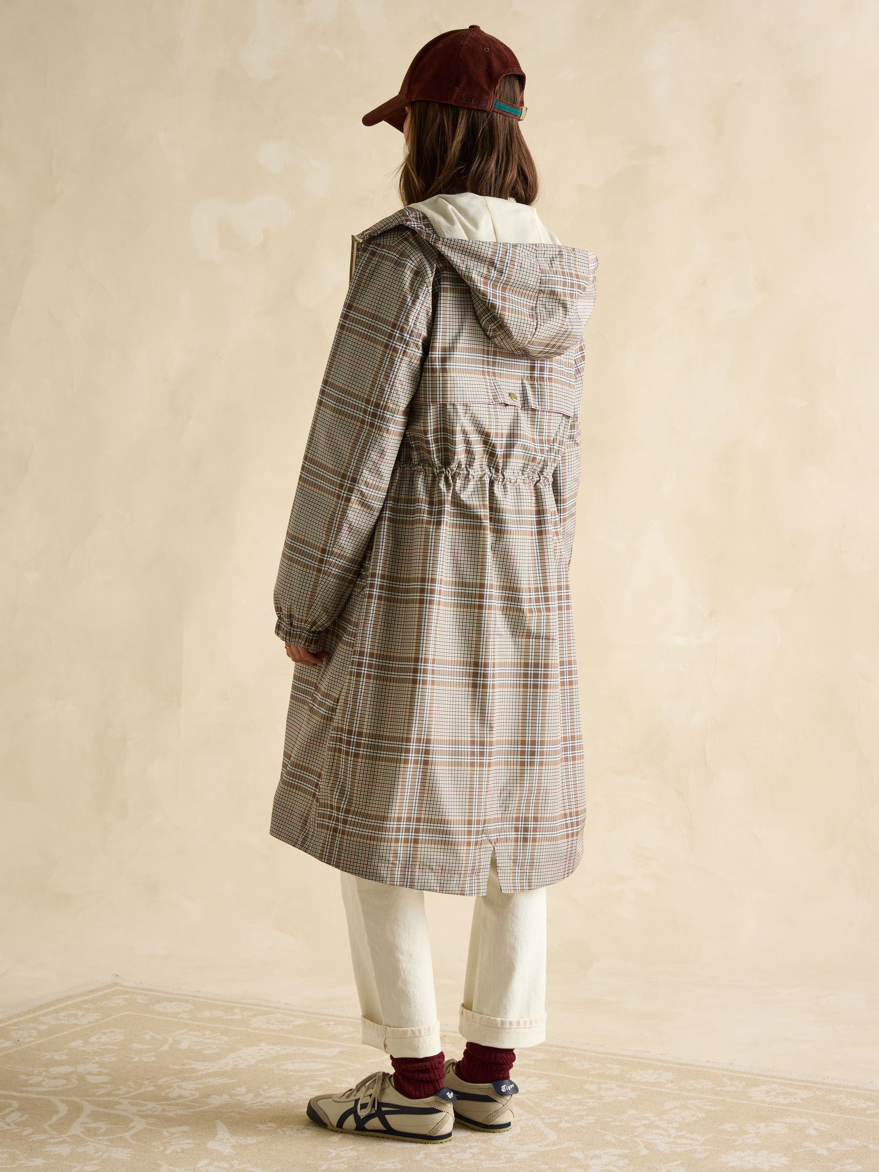 Holkham Light Brown Waterproof Packable Raincoat With Hood - Image 4 of 12