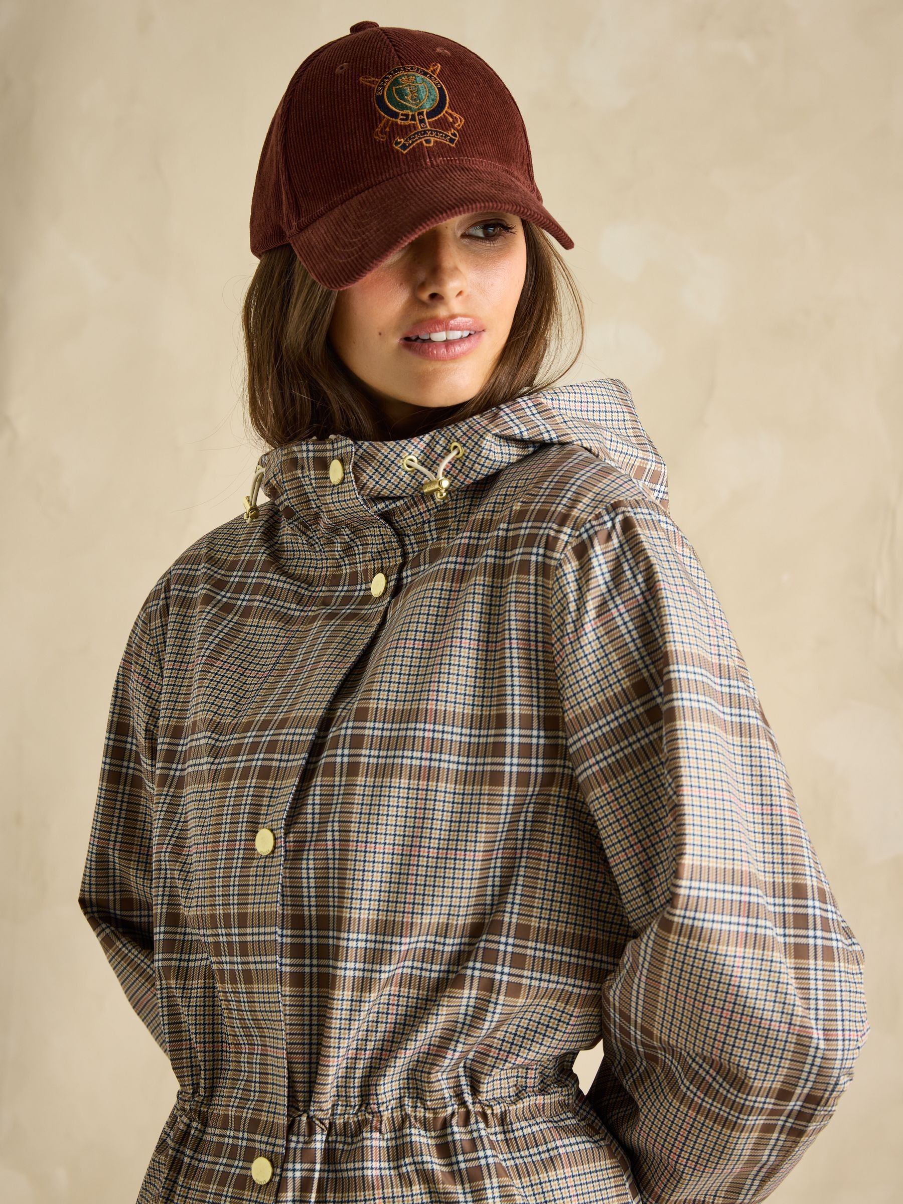 Holkham Light Brown Waterproof Packable Raincoat With Hood - Image 6 of 12