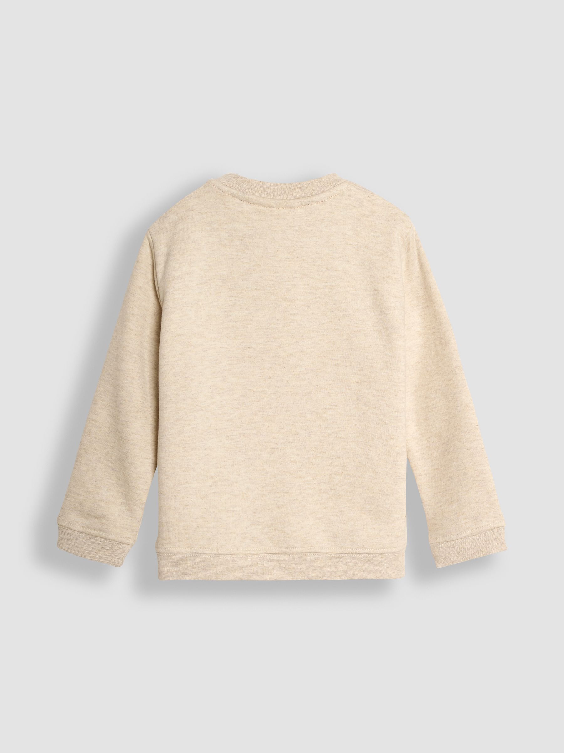 Natural Reindeer Appliqué Sweatshirt - Image 4 of 5