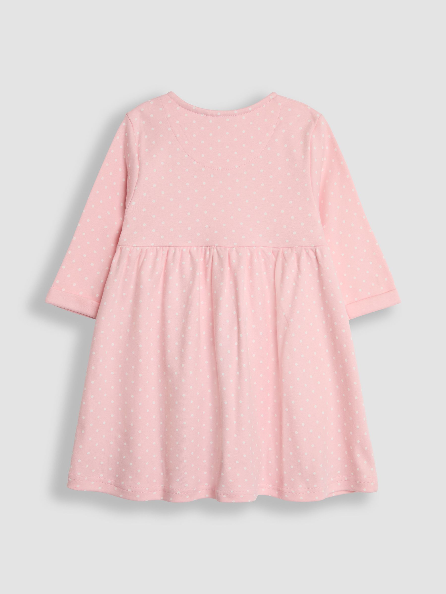Pink Mouse Appliqué Button Front Dress - Image 2 of 3