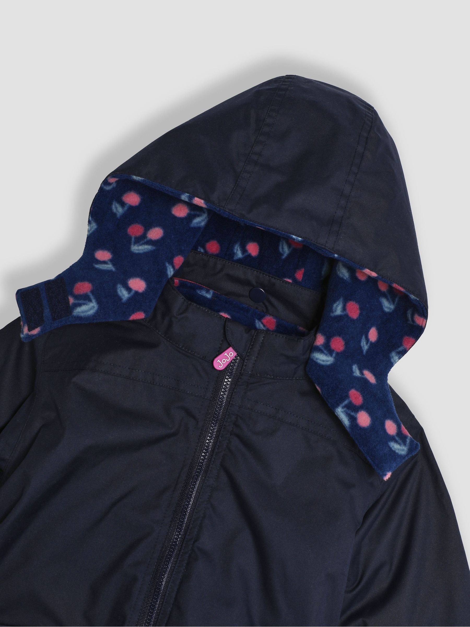 Navy Pink Cherry 4-In-1 Polarfleece Jacket - Image 12 of 12