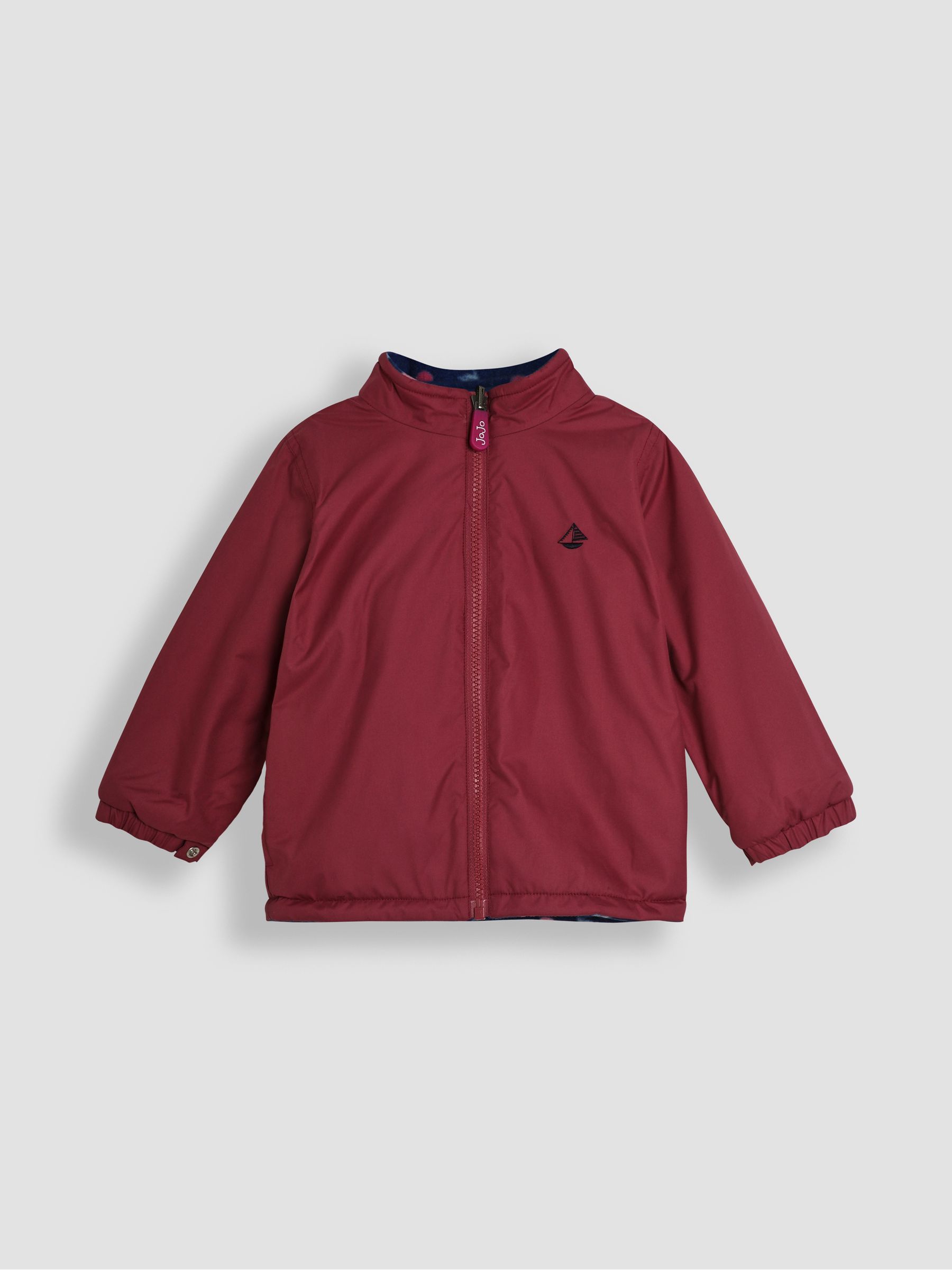Navy Pink Cherry 4-In-1 Polarfleece Jacket - Image 9 of 12