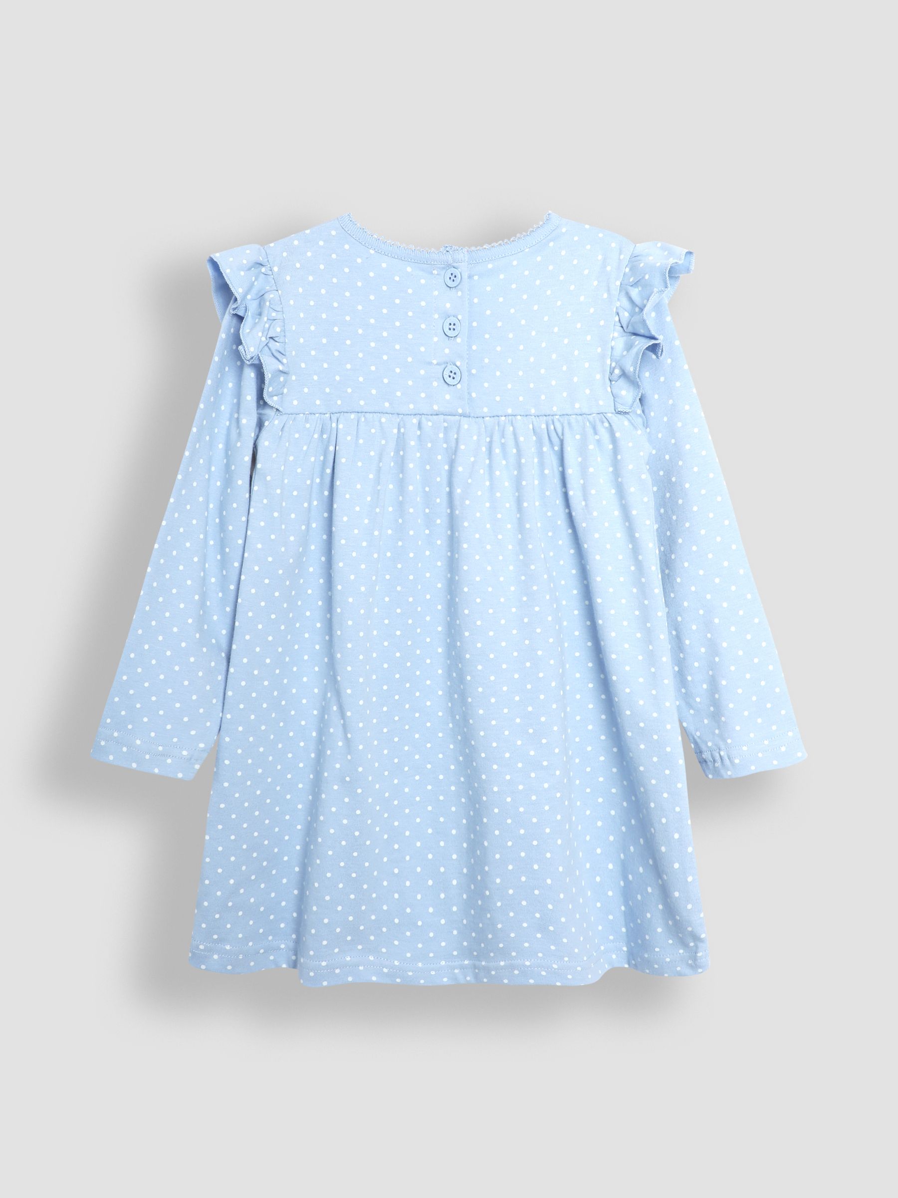 Pale Blue Fairy Scene Appliqué Pretty Tunic - Image 2 of 3