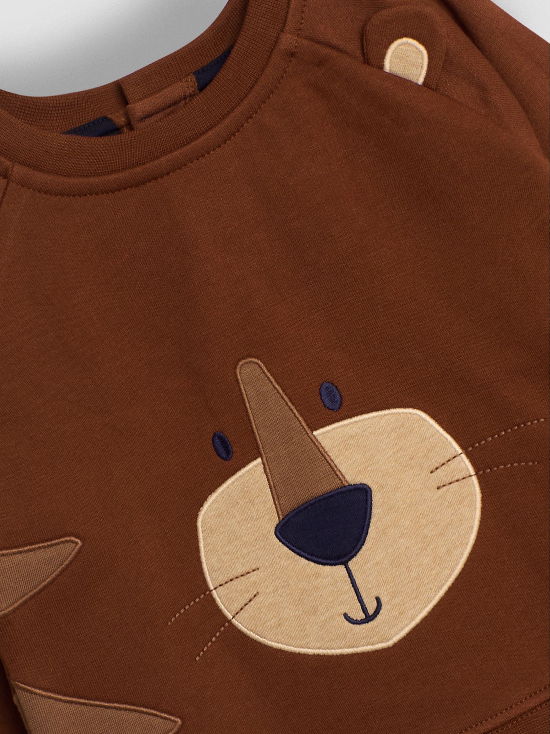 Toffee Tiger Applique Sweatshirt - Image 3 of 3