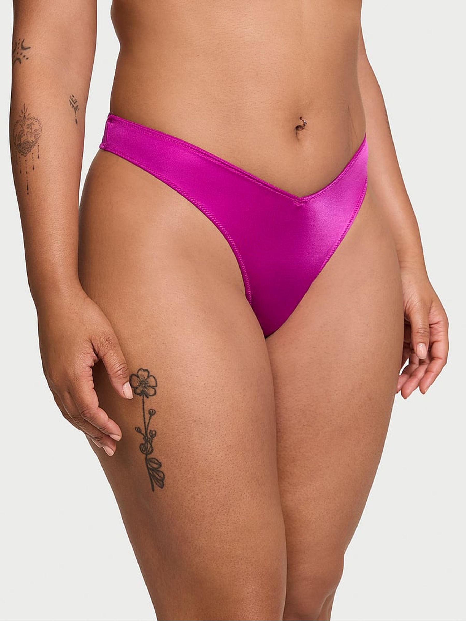 Outrageous Pink Thong Knickers - Image 1 of 3