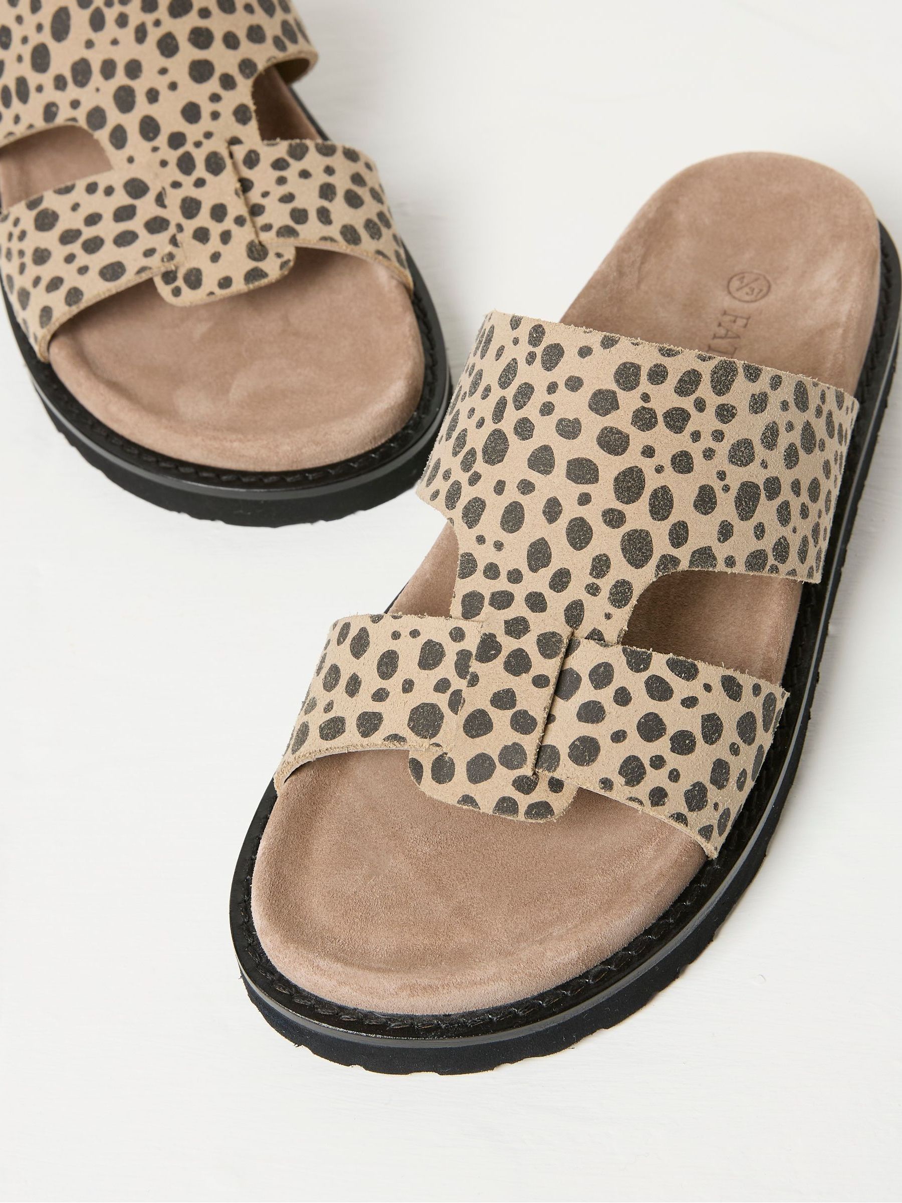 Edie Natural Chunky Sole Sandals - Image 2 of 3