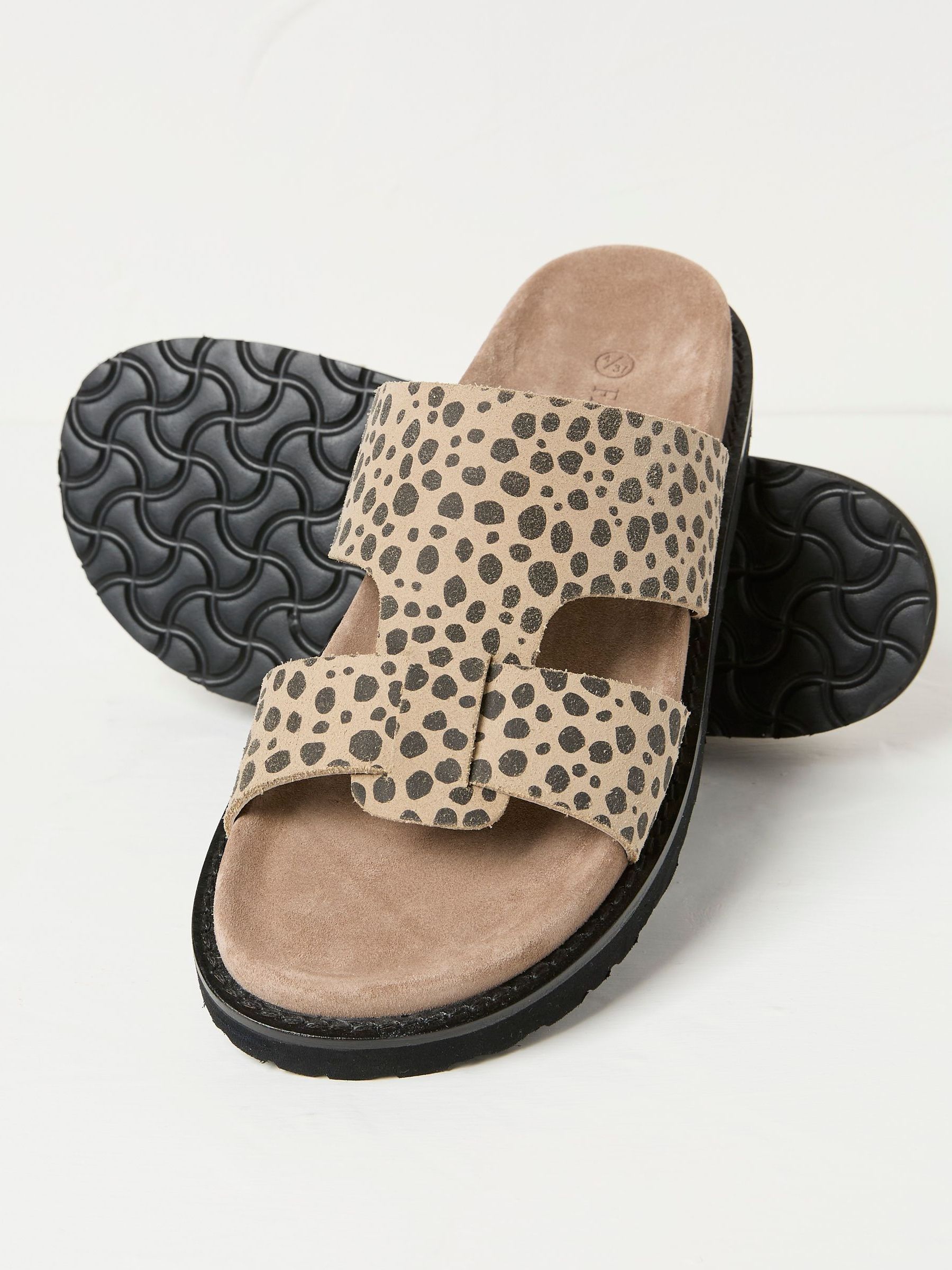 Edie Natural Chunky Sole Sandals - Image 3 of 3