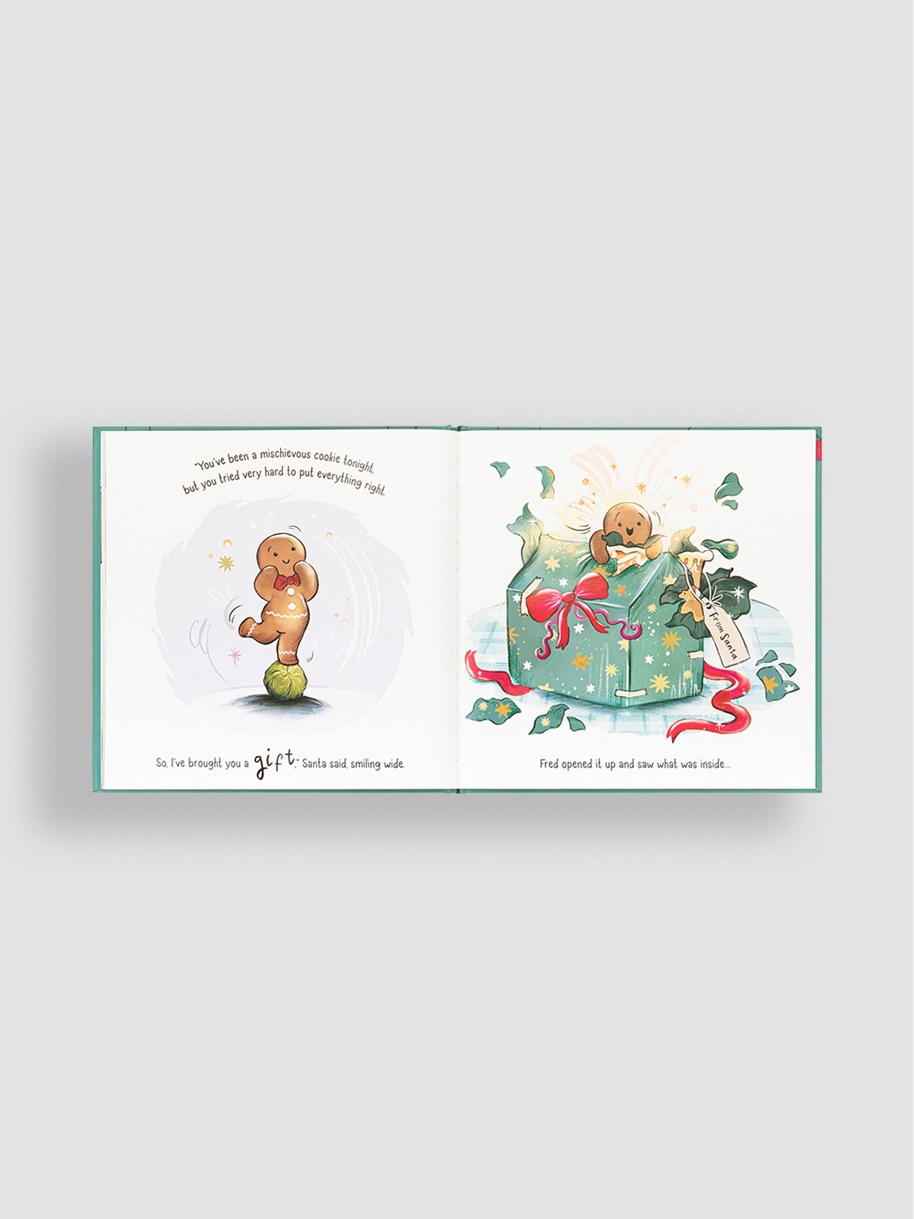 Jellycat Gingerbread Fred Book - Image 3 of 5