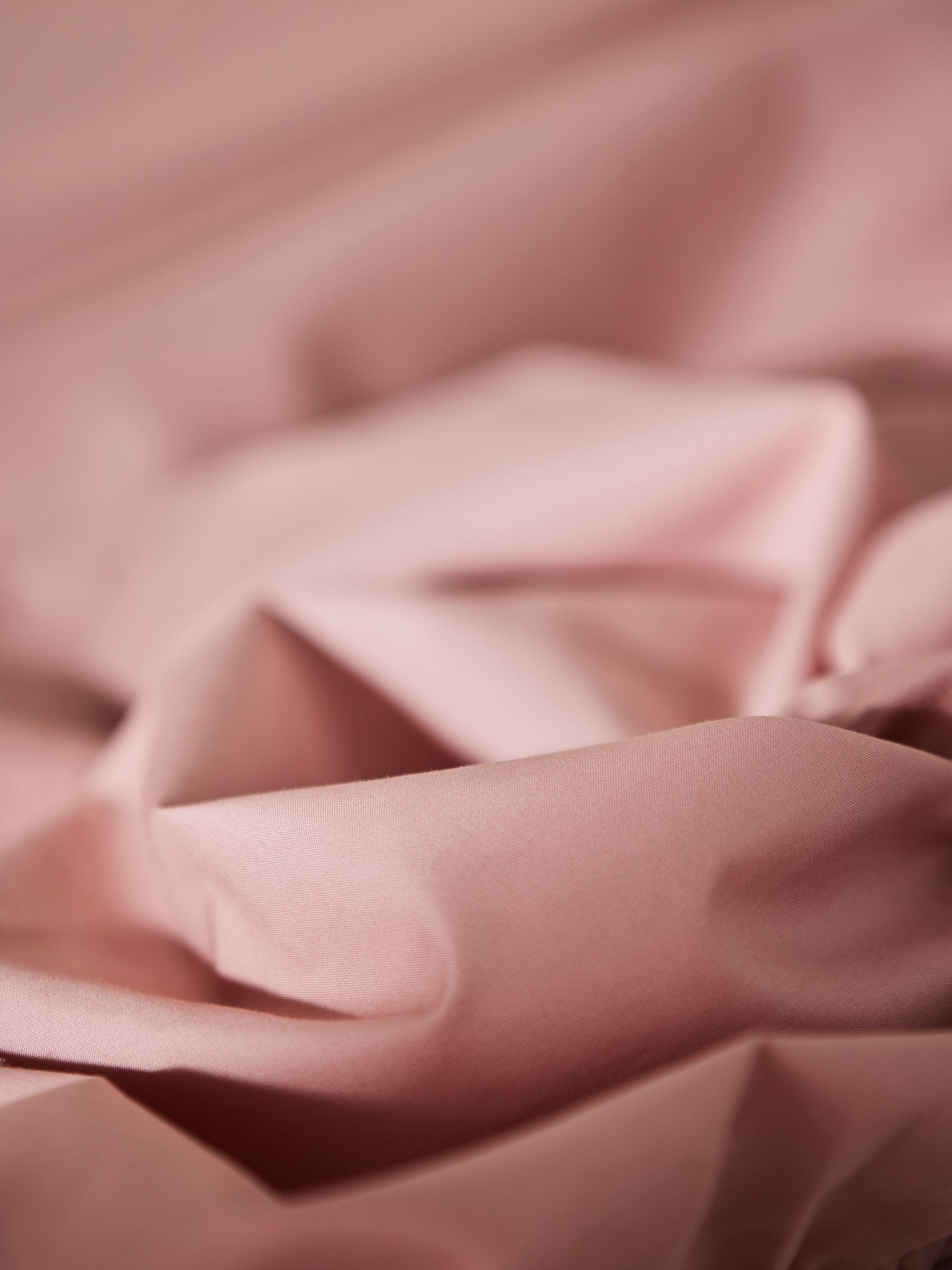 Cosy Washed Cotton Extra Deep Fitted Sheet in Dusty Rose - Image 3 of 3