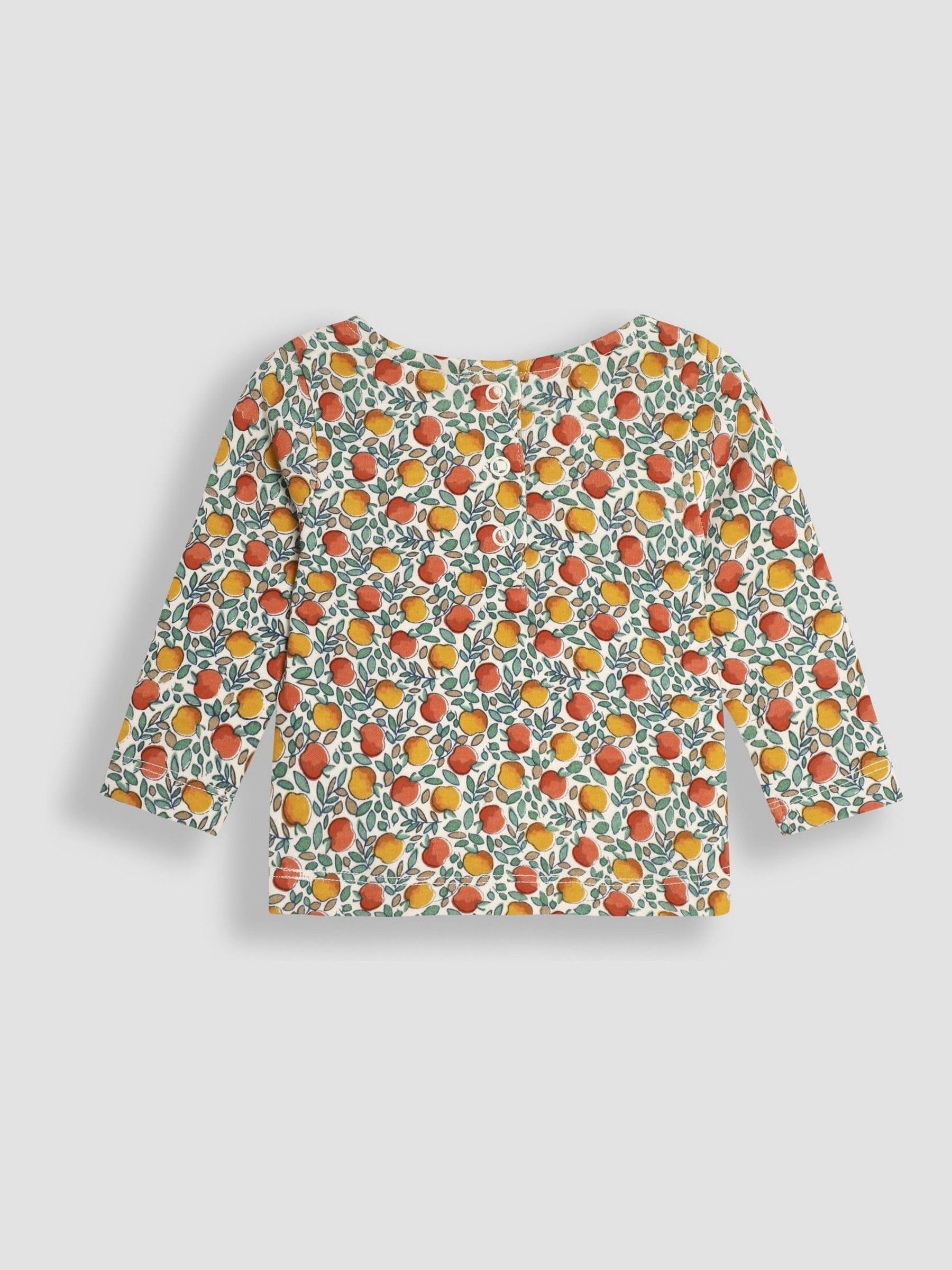 Rust Orange Hedgehog Appliqué Velour Dungarees and Top Set - Image 5 of 6